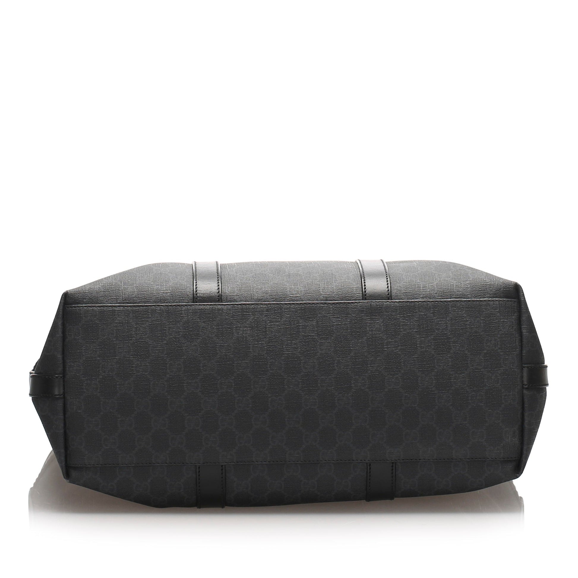 Gucci Leather Canvas Tote