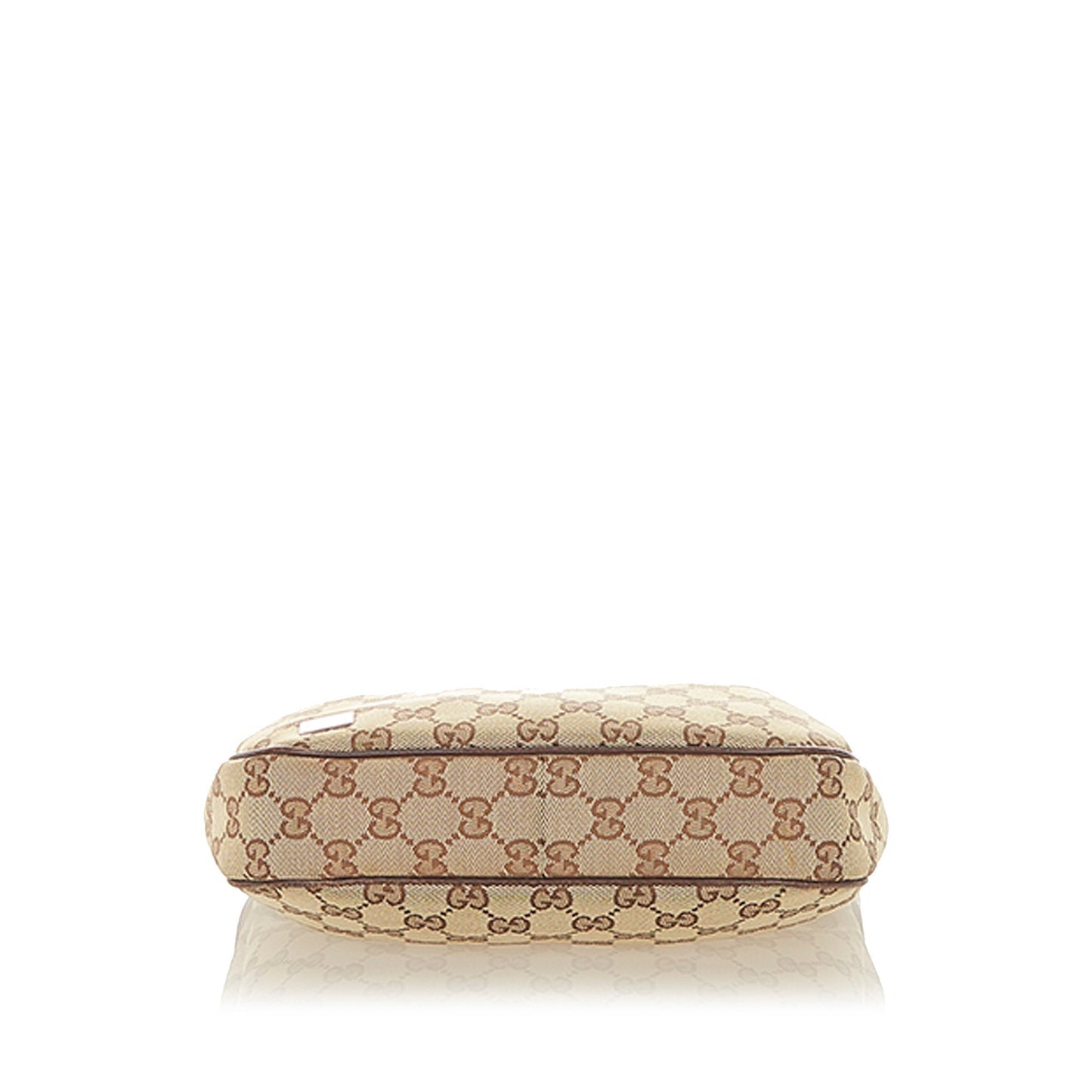 Gucci Leather Canvas Shoulder Bag