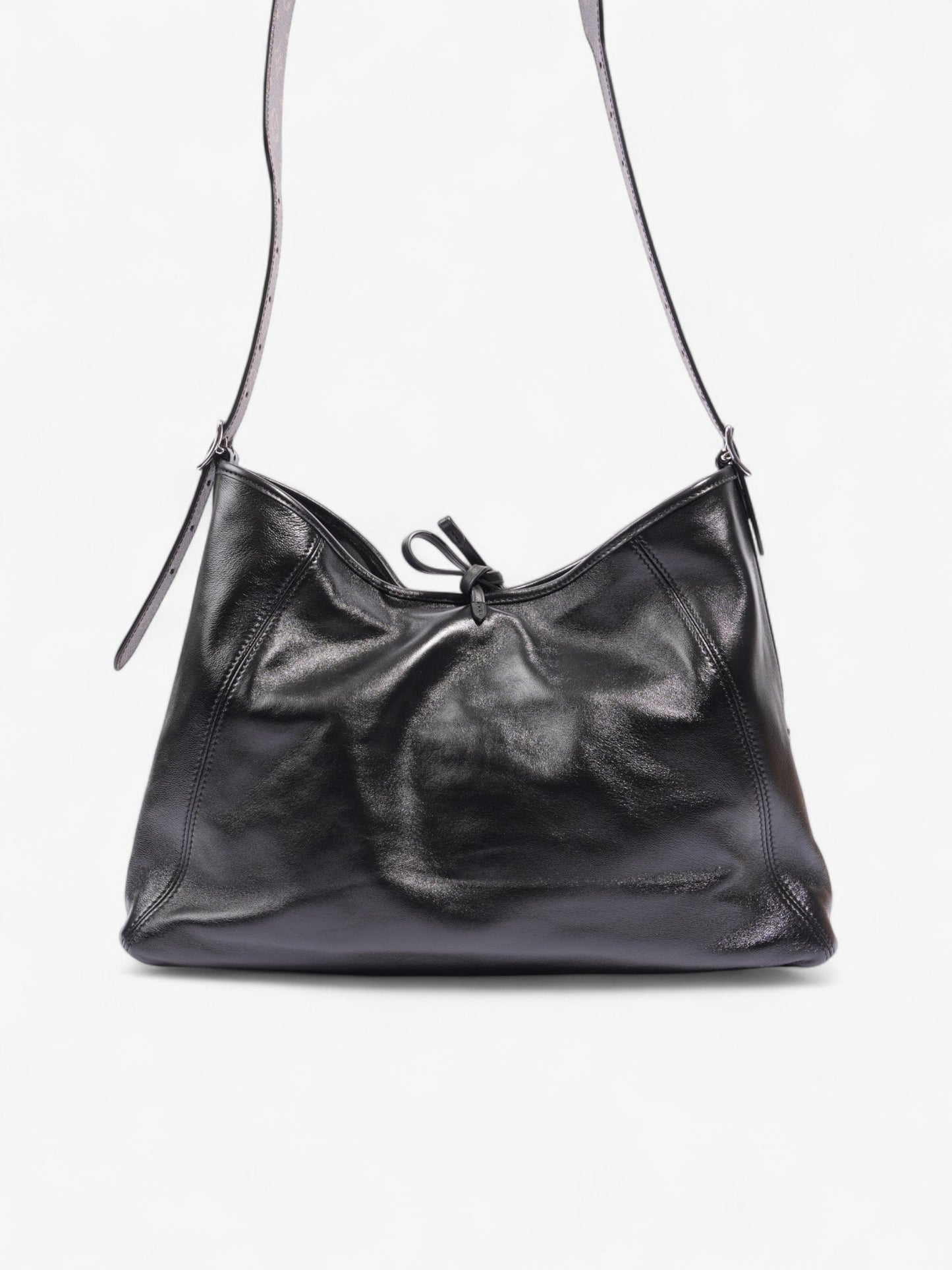 Louis Vuitton CarryAll Vibe Black / Monogram Leather MM