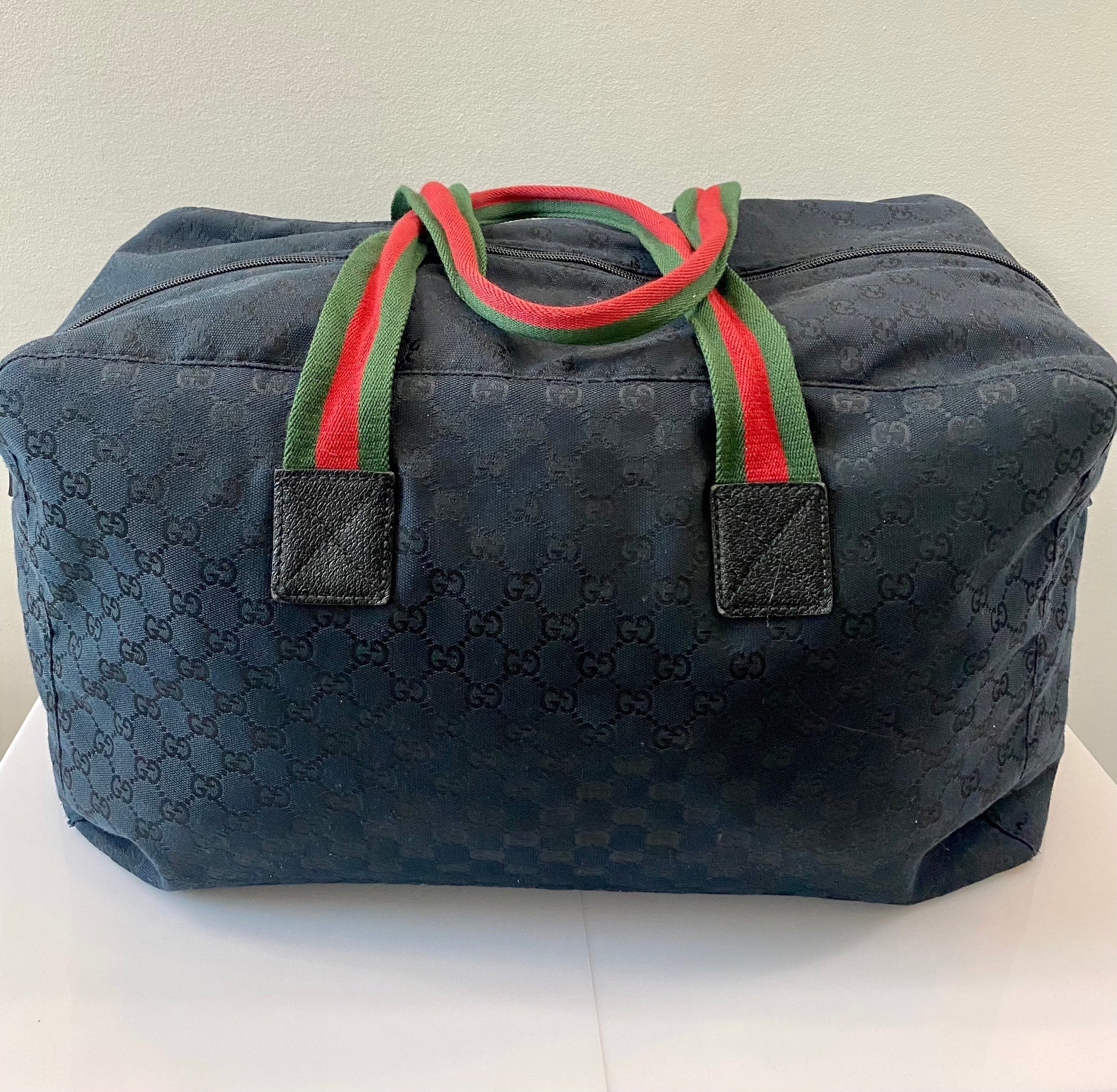 Gucci Monogram Caro Canvas Shoulder Bag