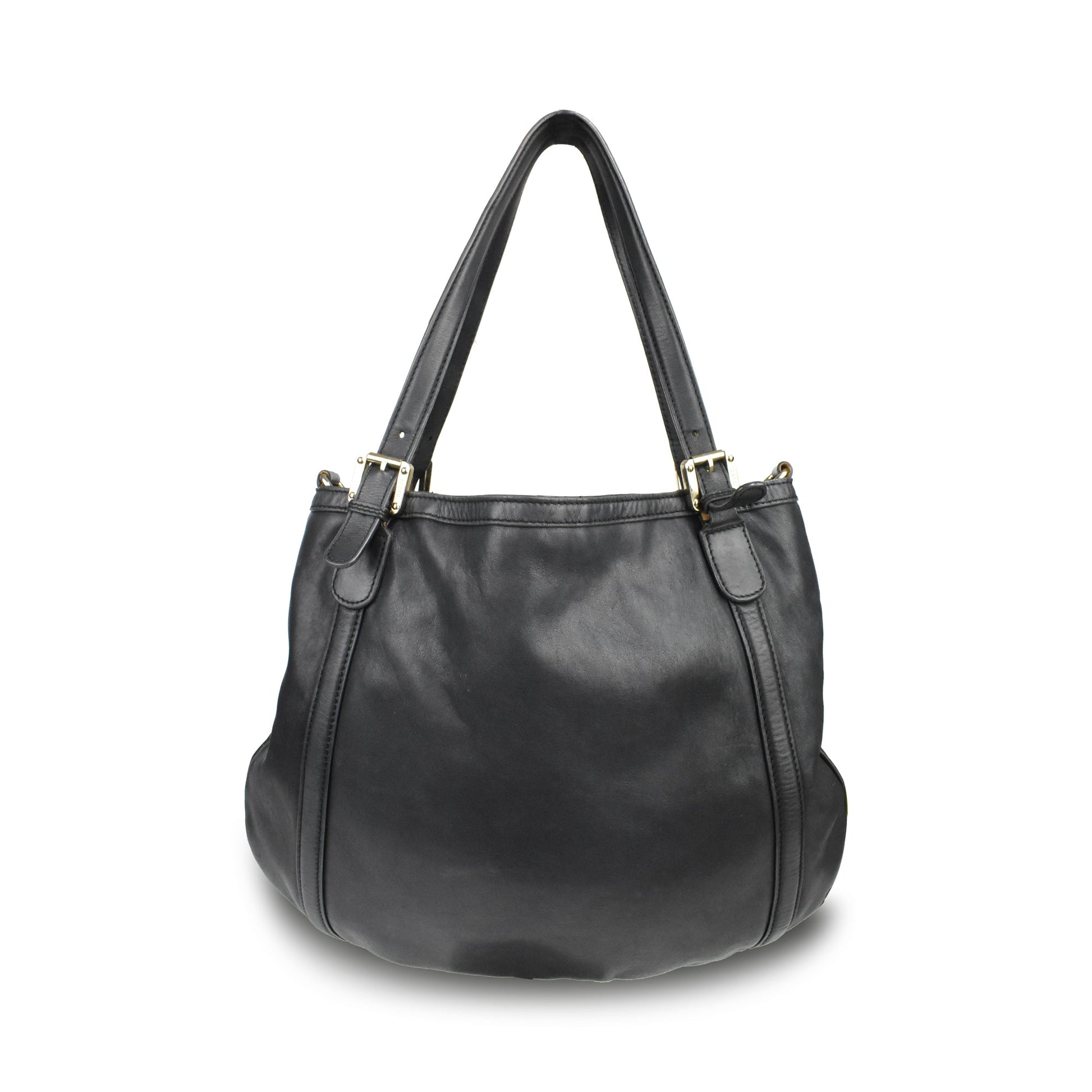 Gucci Leather Top Handle Tote