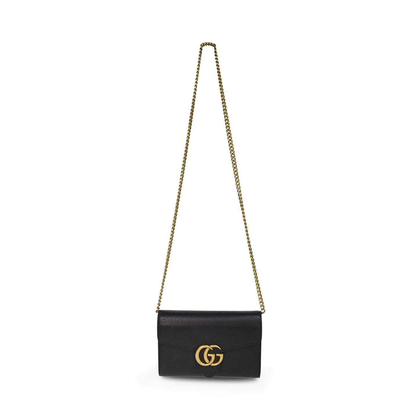 Gucci Chain Leather Crossbody