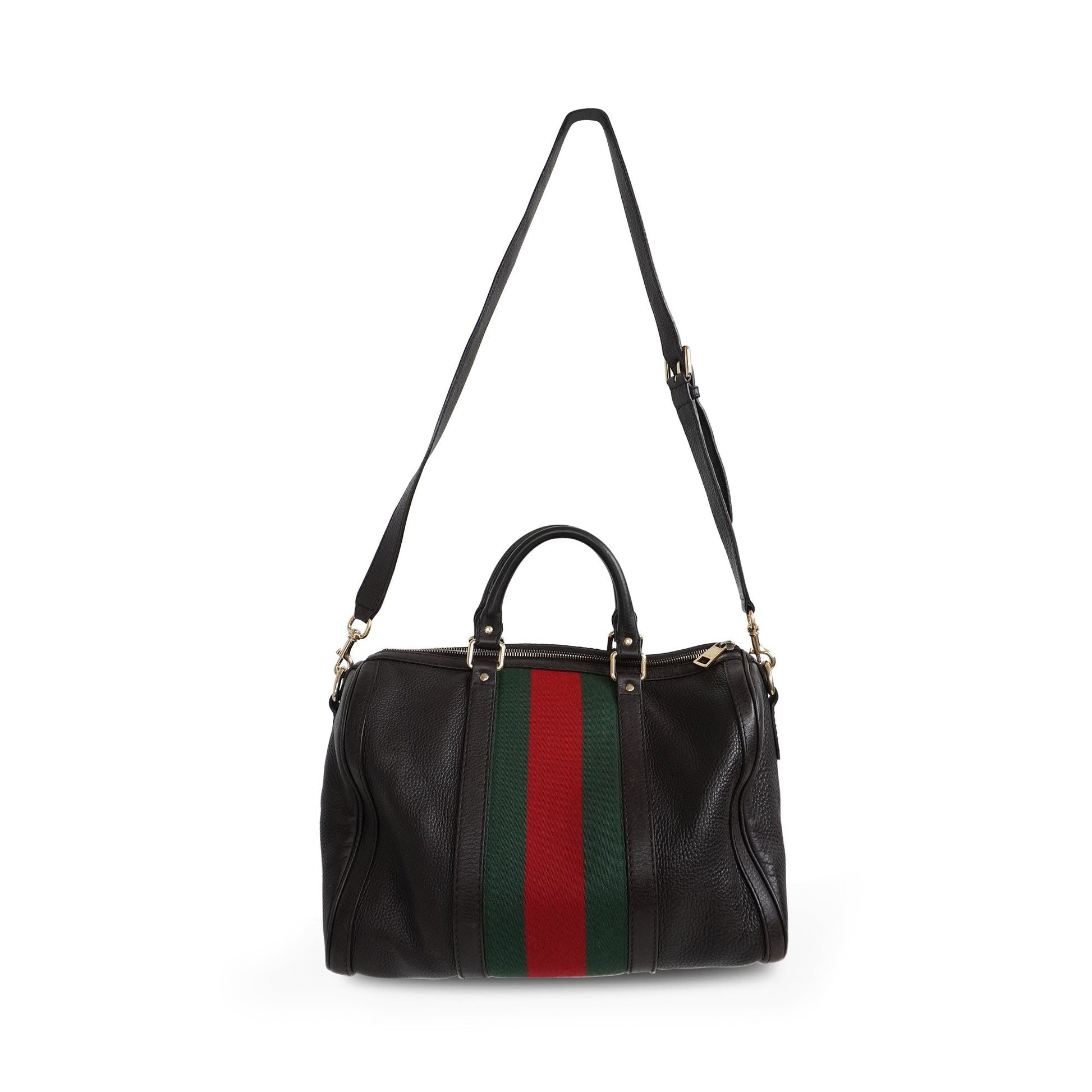 Gucci Leather Canvas Crossbody