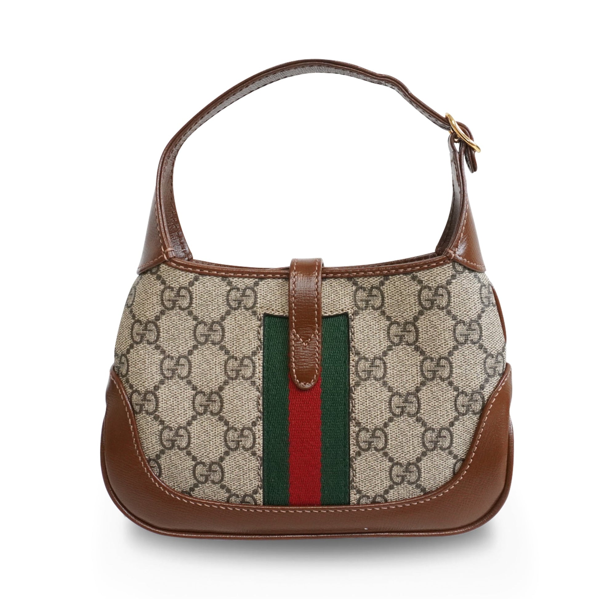 Gucci Monogram Leather Mini Crossbody
