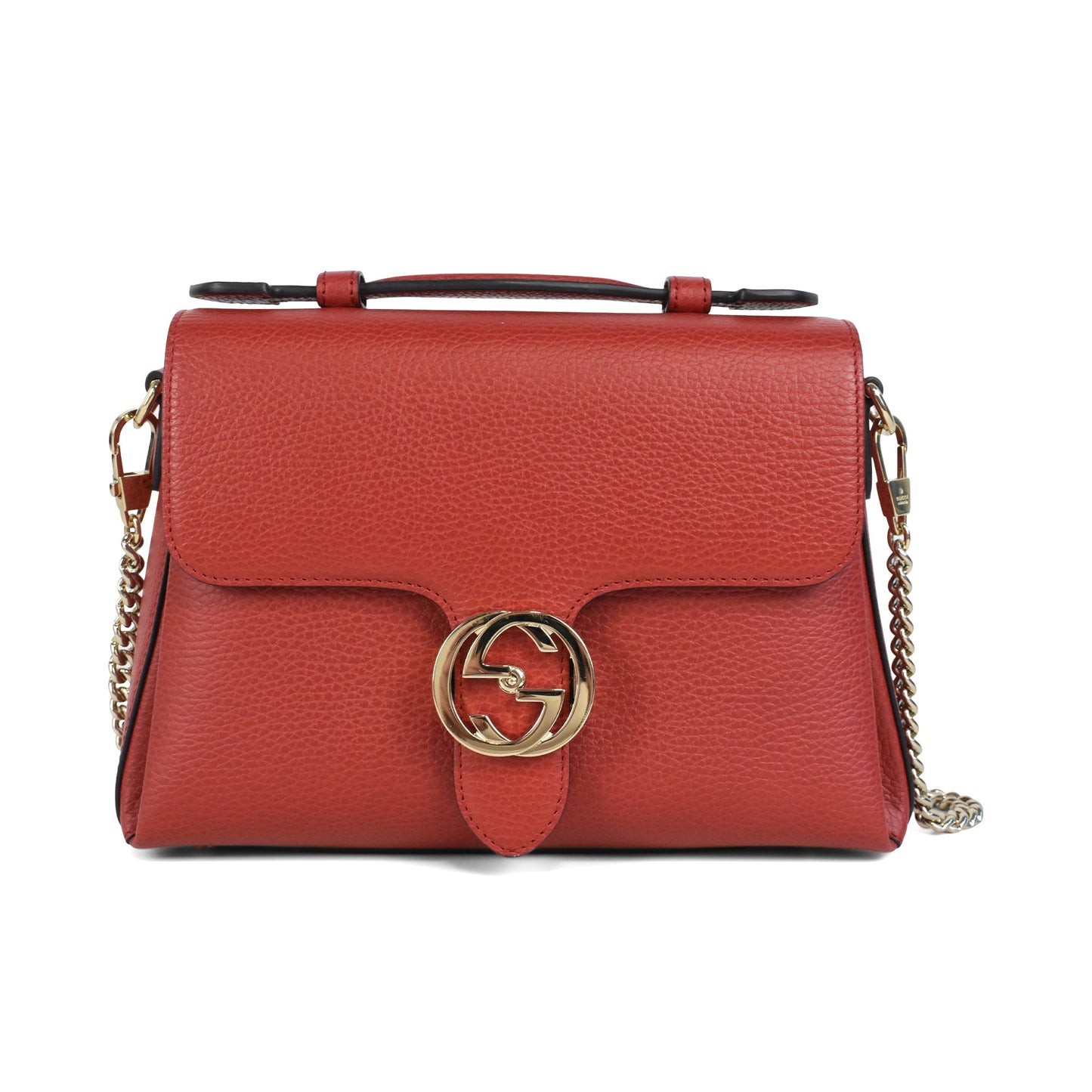 Gucci Chain Leather Crossbody