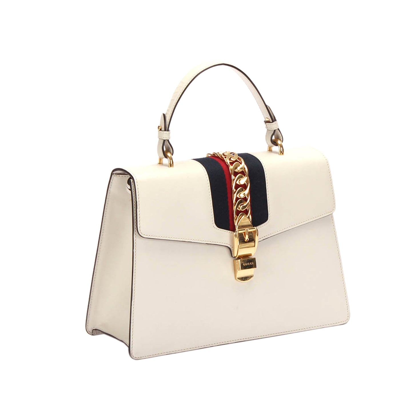Gucci Leather Top Handle Shoulder Bag