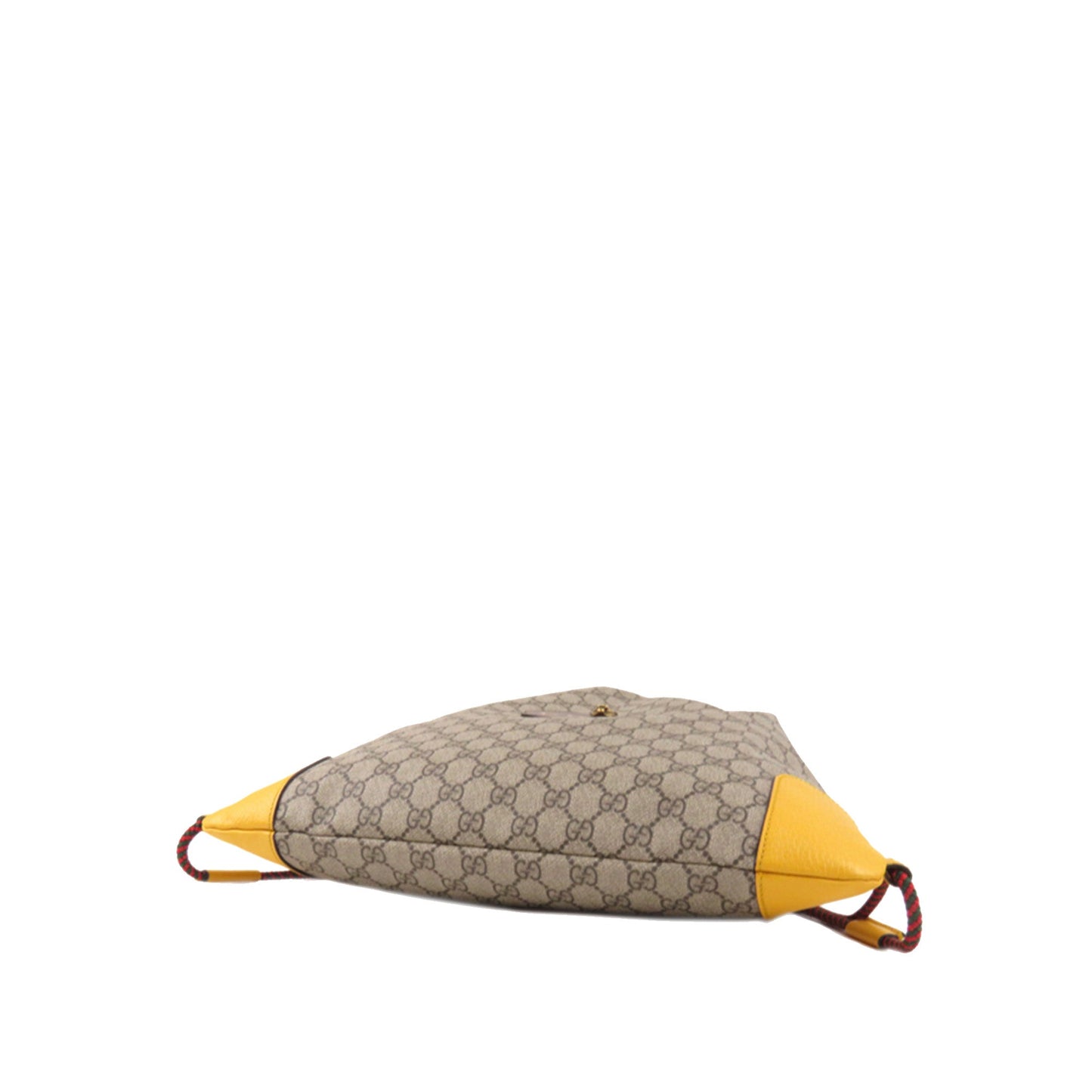 Gucci Nylon Leather Canvas Shoulder Bag