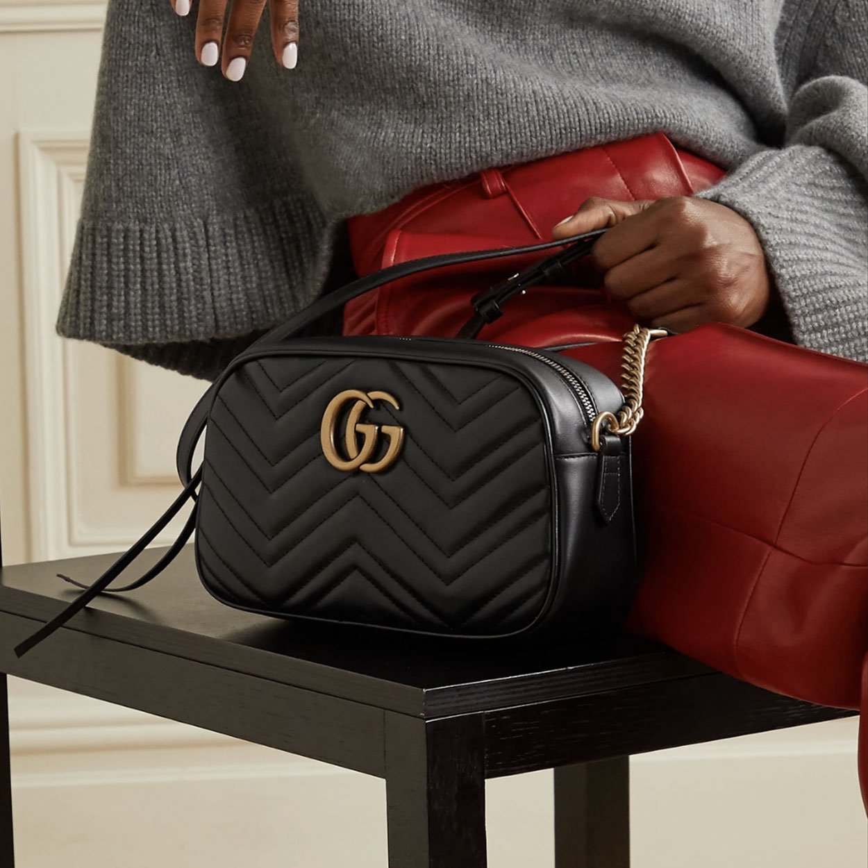 Gucci Quilted Leather Shoulder Bag