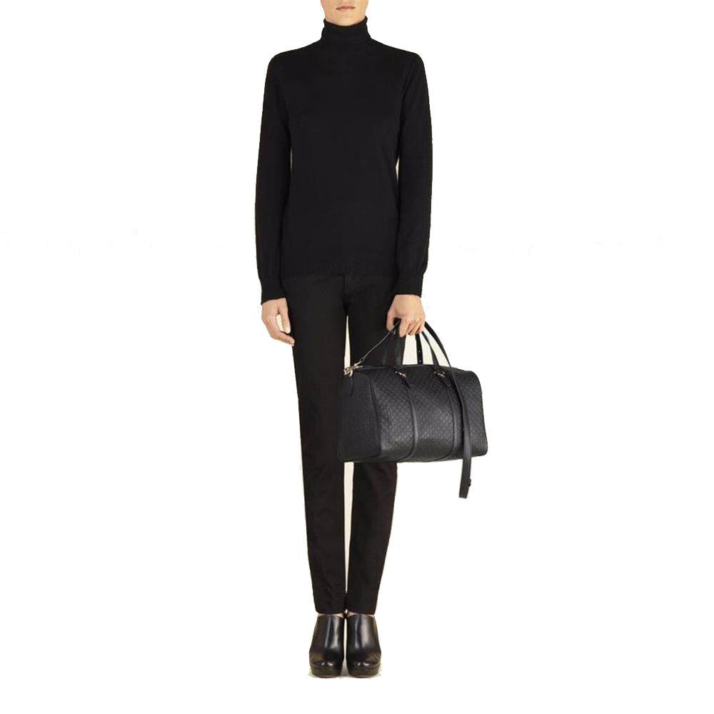 Gucci Monogram Leather Shoulder Bag