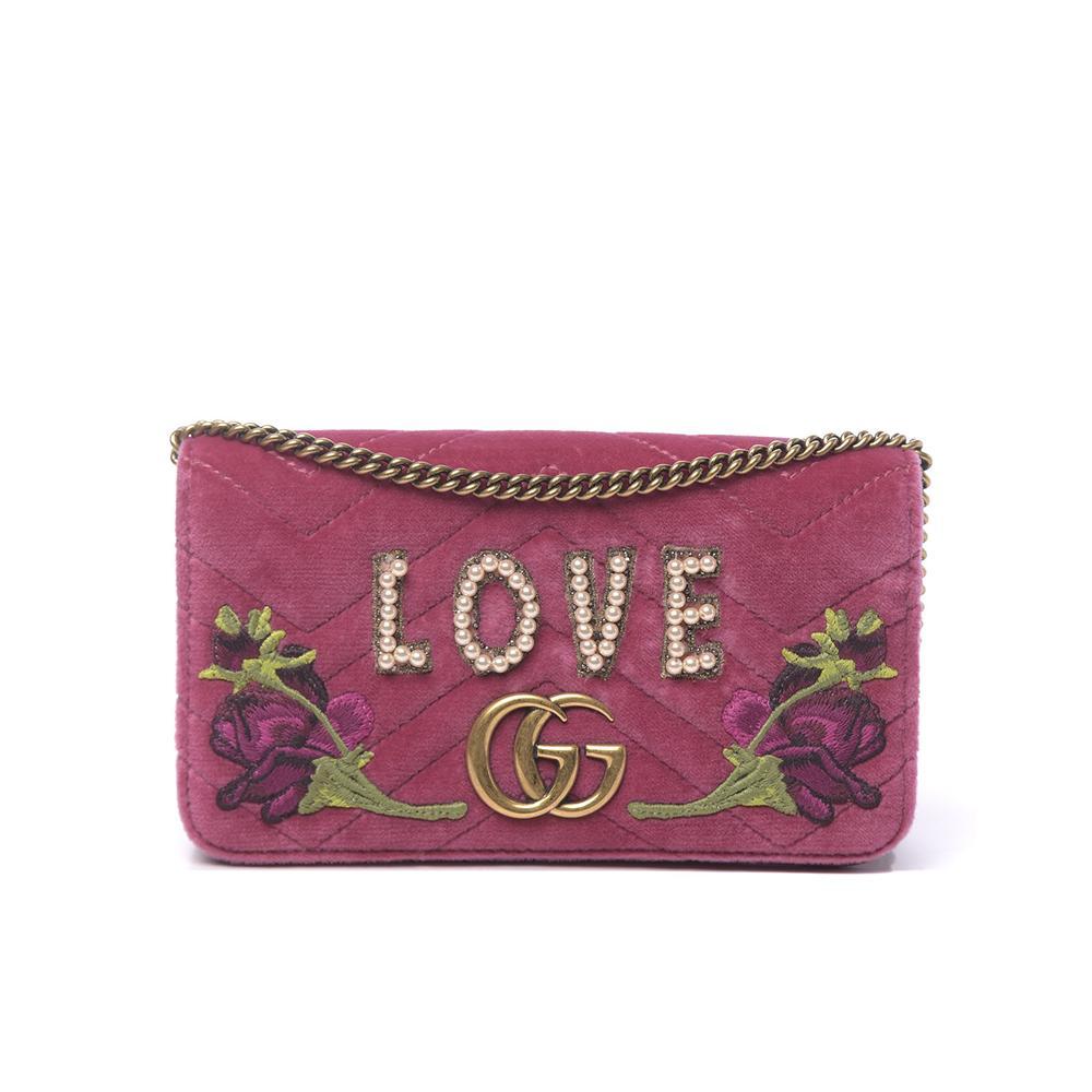 Gucci Leather Mini Shoulder Bag