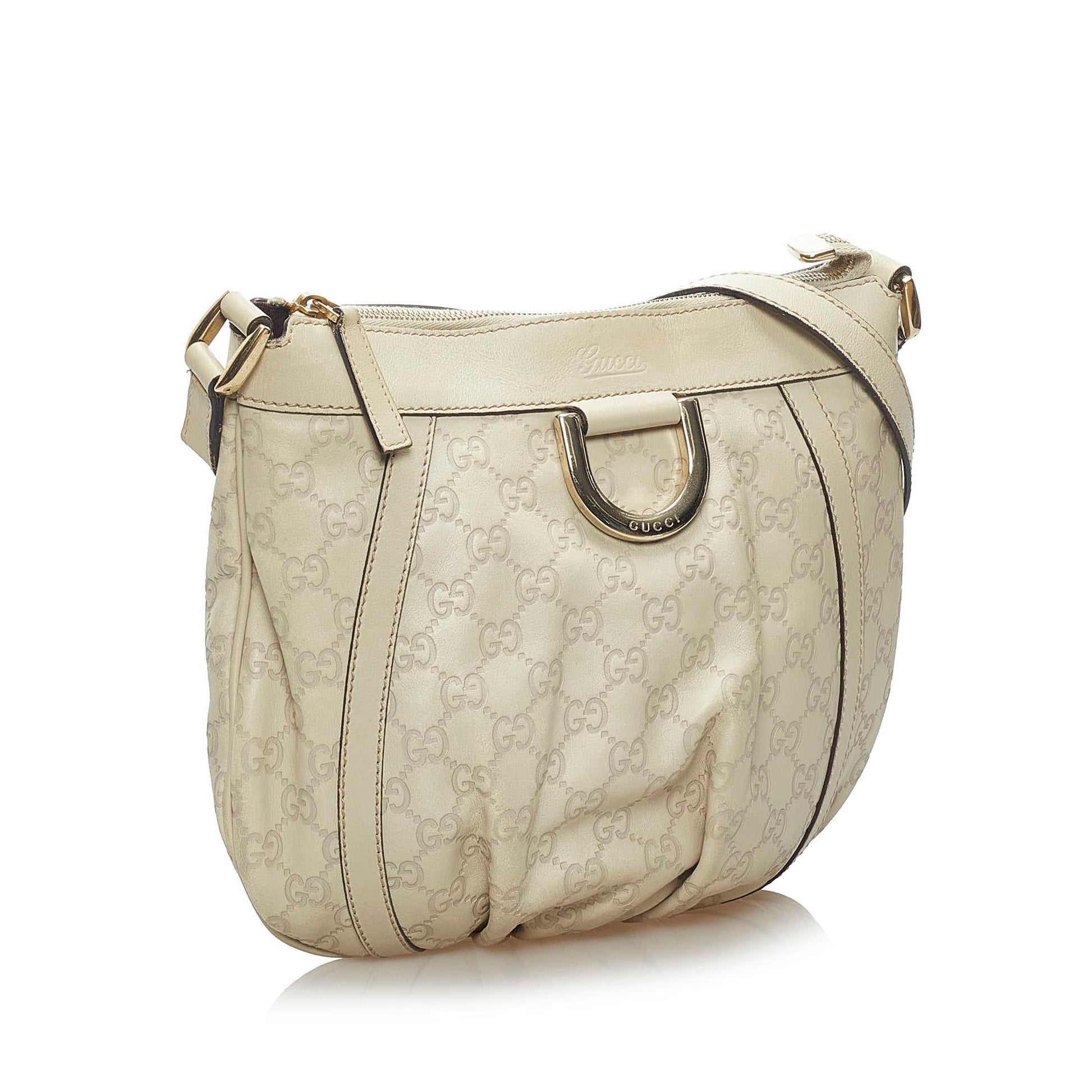 Gucci Abbey D-Ring Gucissima Crossbody Bag (SHG-34187)