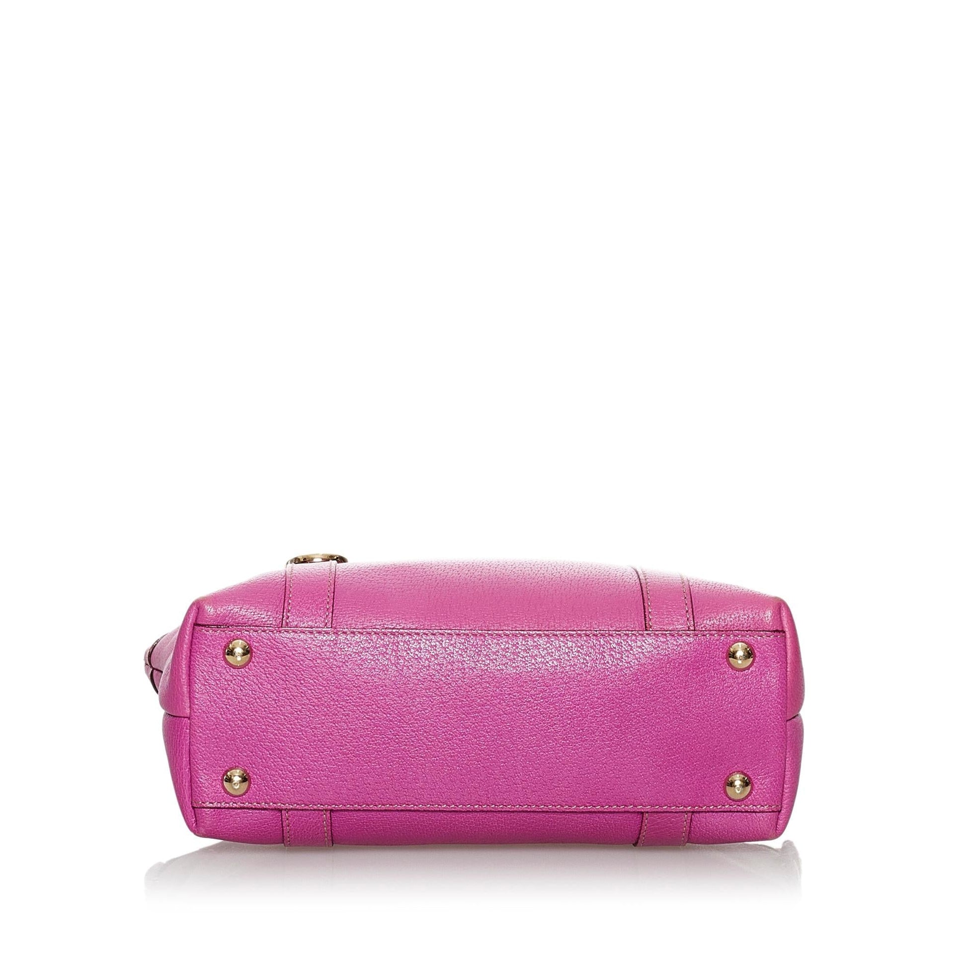 Gucci Abbey Leather Handbag (SHG-30811)