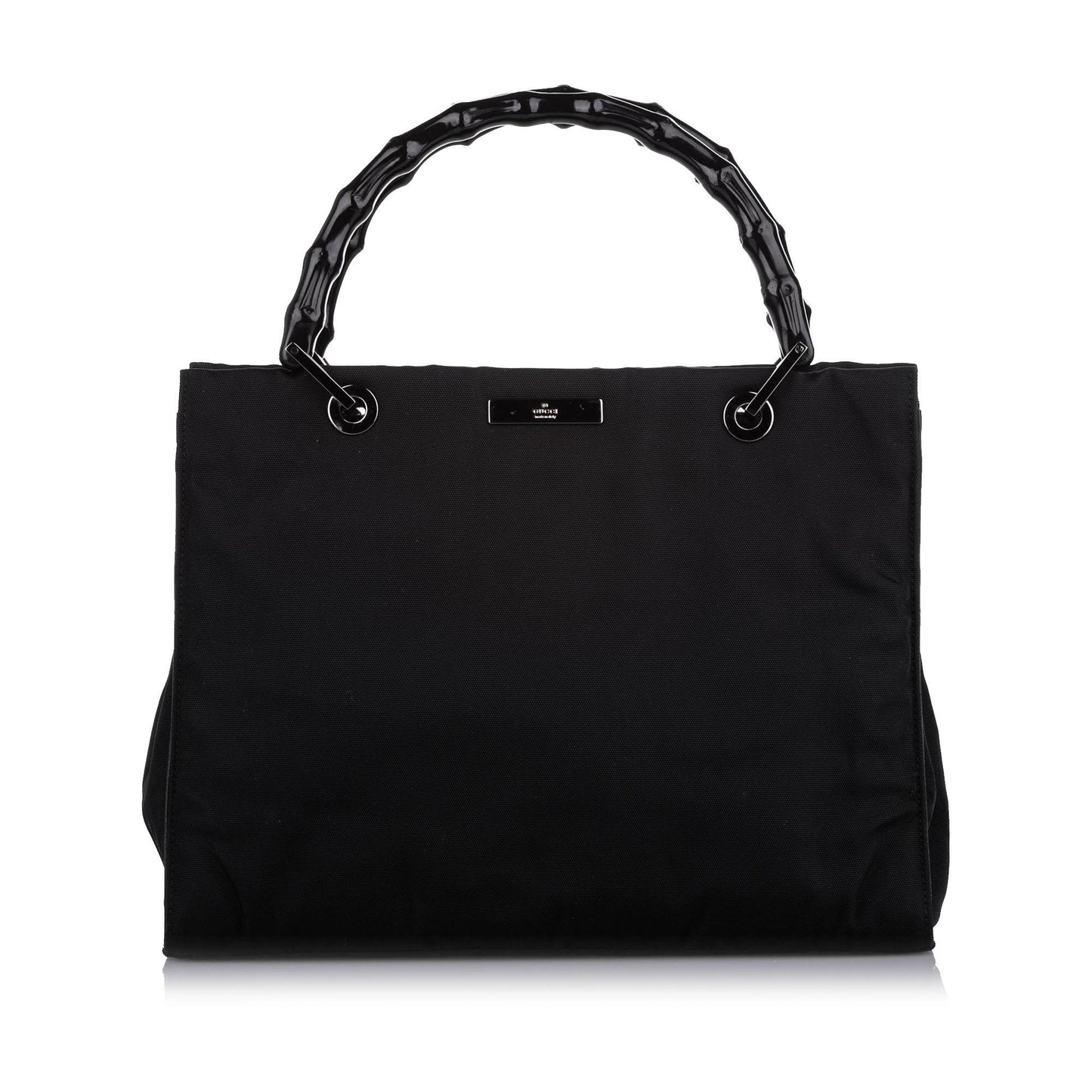 Gucci Bamboo Canvas Tote Style 4