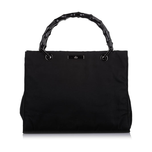 Gucci Bamboo Canvas Tote Style 4