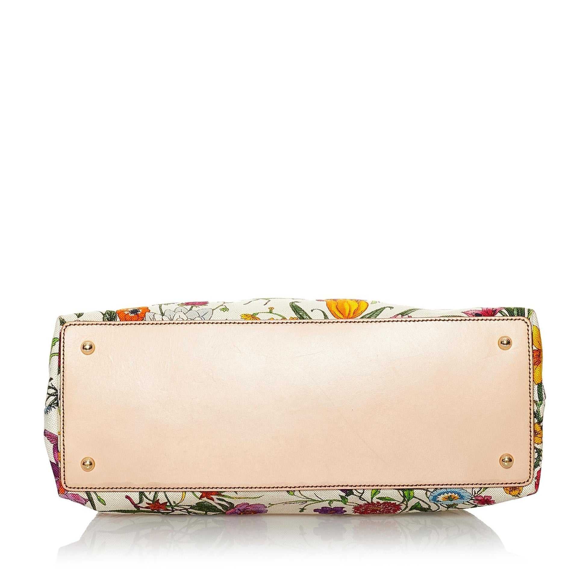 Gucci Bamboo Canvas Handbag Style 2