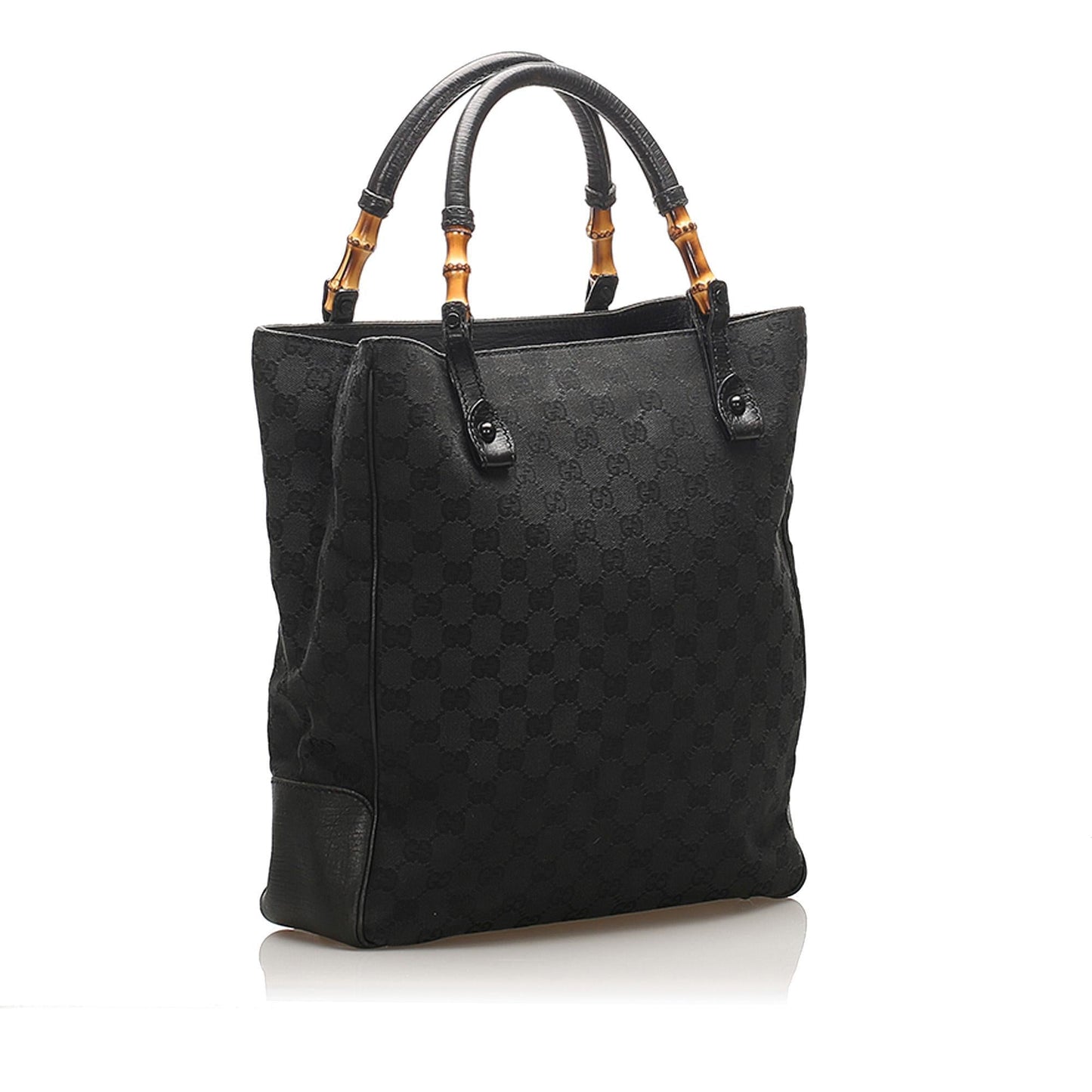 Gucci Bamboo Canvas Tote Style 8