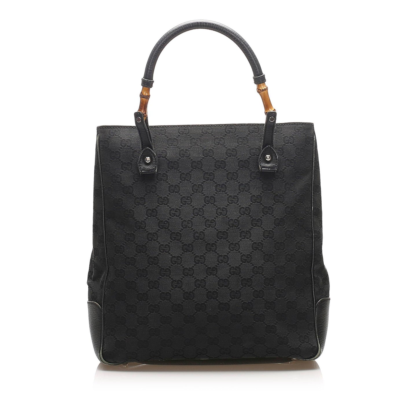 Gucci Bamboo Canvas Tote Style 7