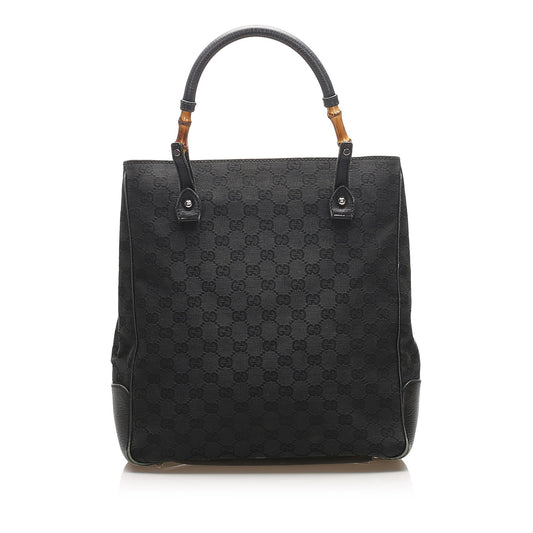 Gucci Bamboo Canvas Tote Style 7