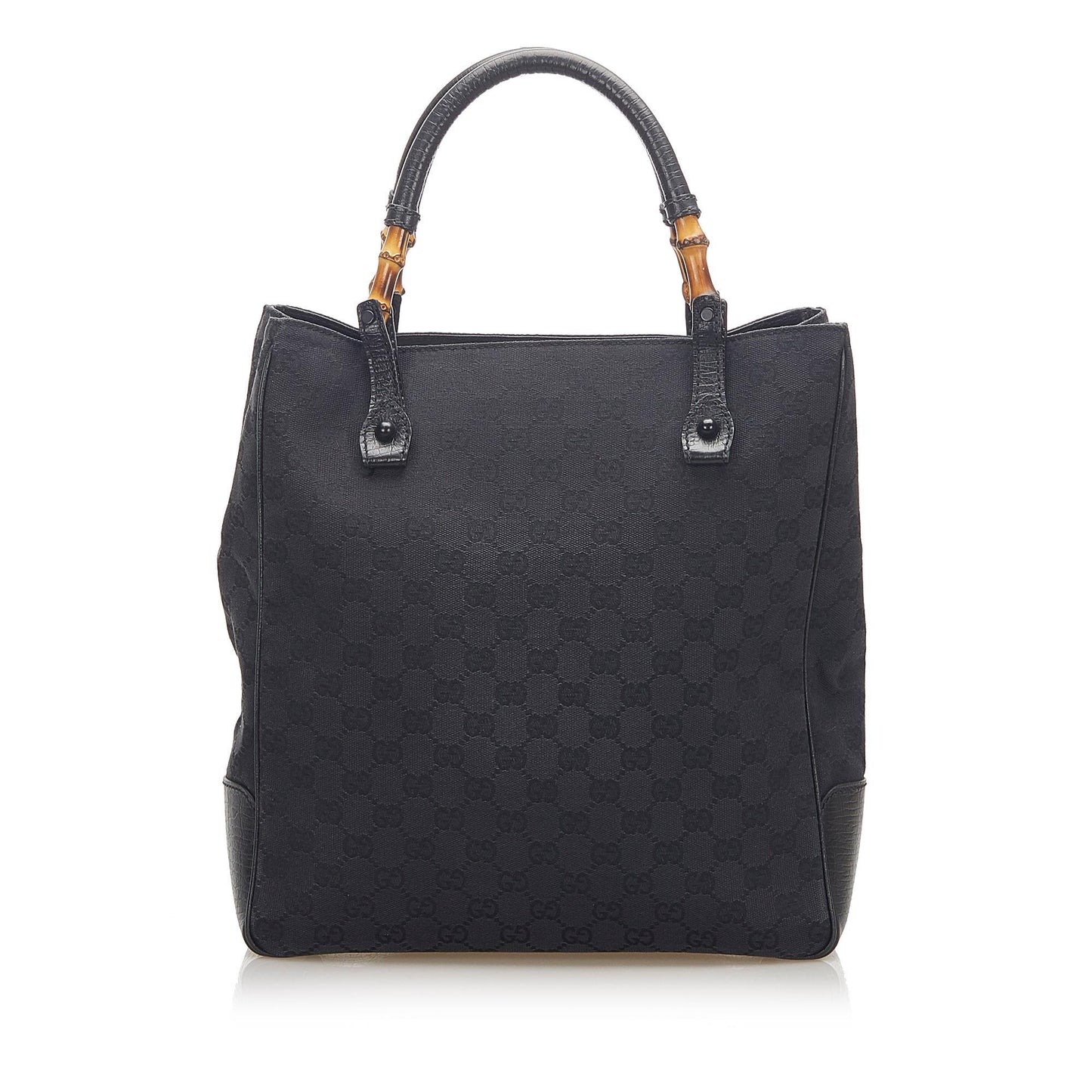 Gucci Bamboo Canvas Tote Style 5