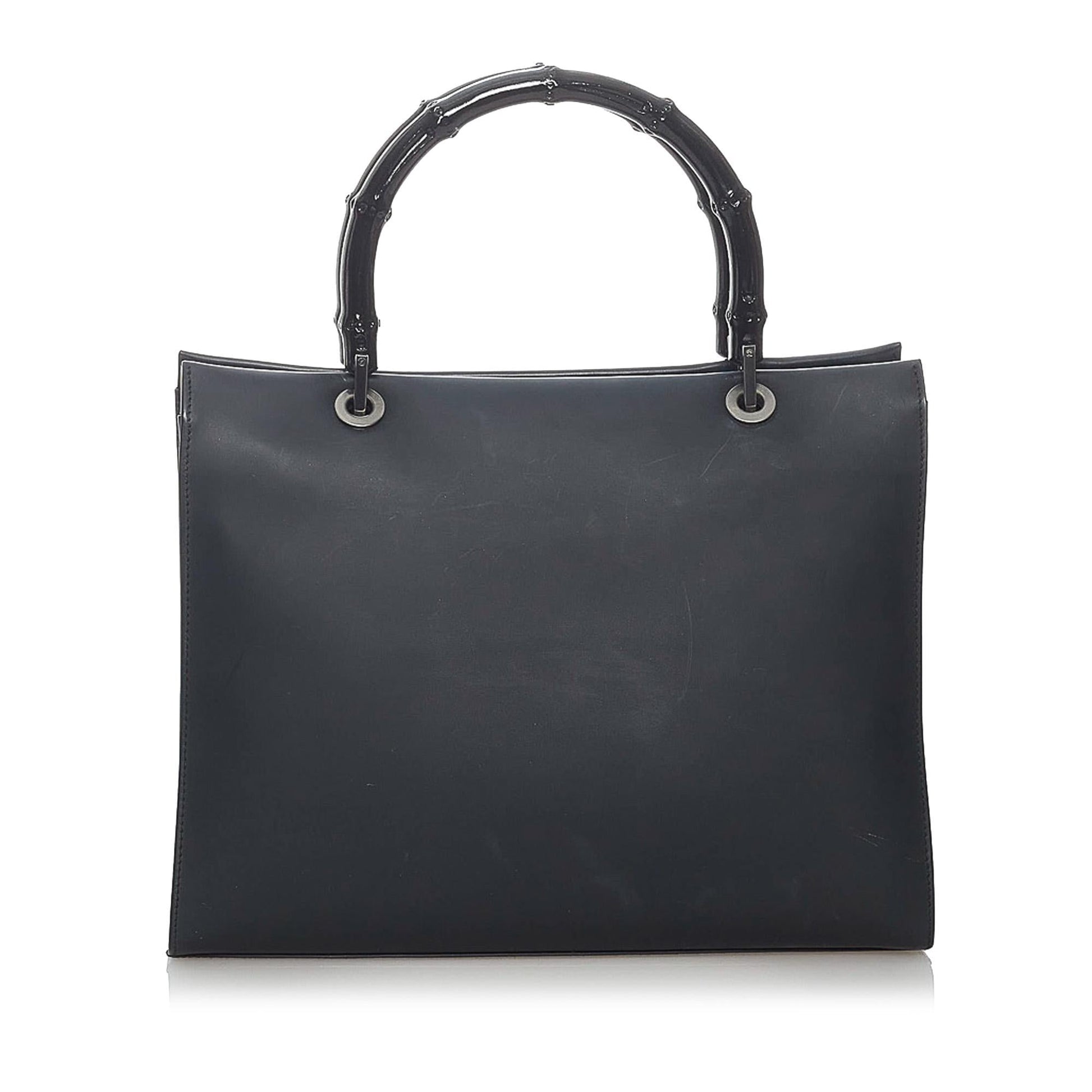 Gucci Bamboo Leather Satchel Style 1