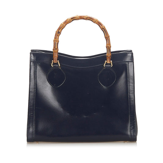 Gucci Bamboo Leather Tote Style 2