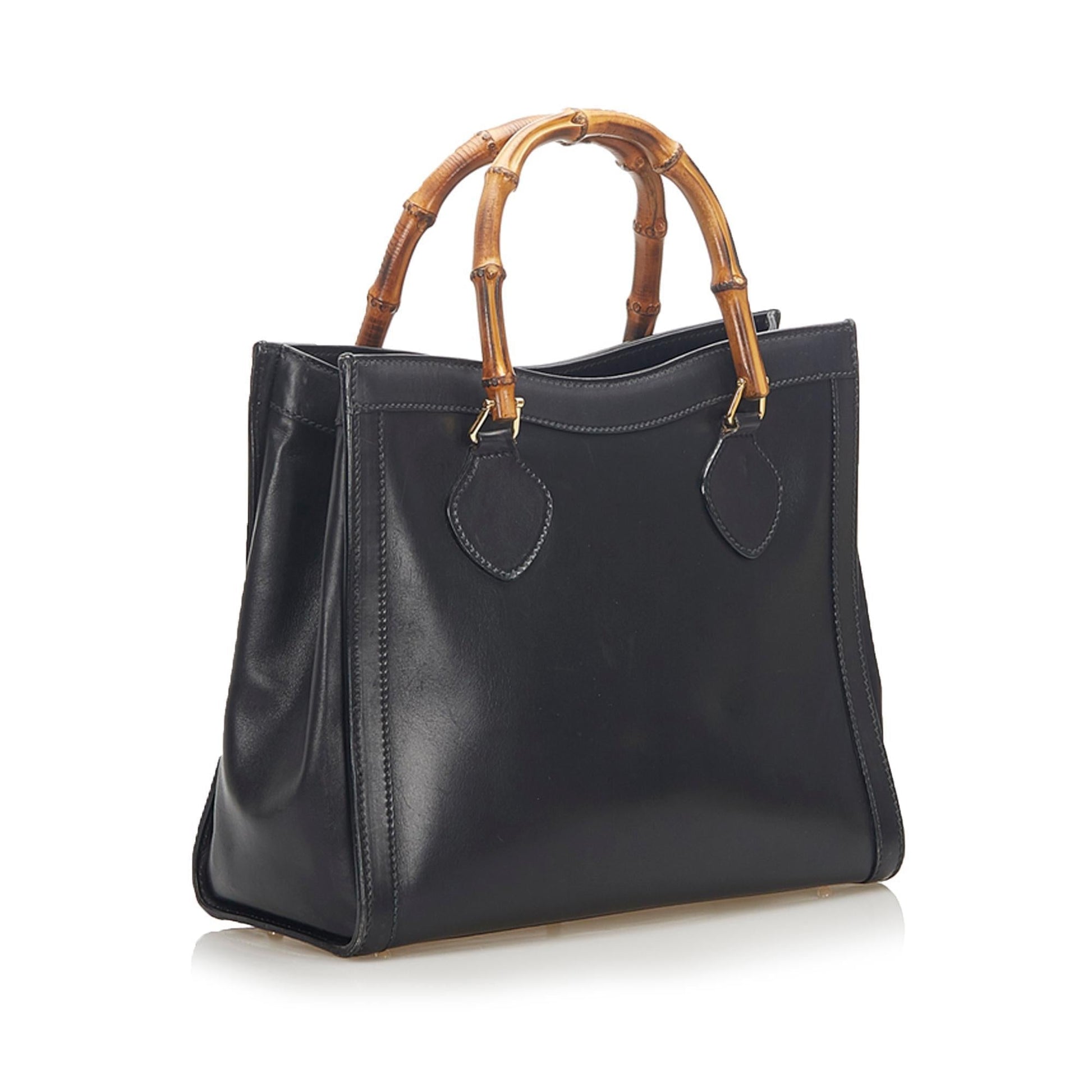 Gucci Bamboo Leather Tote Style 1
