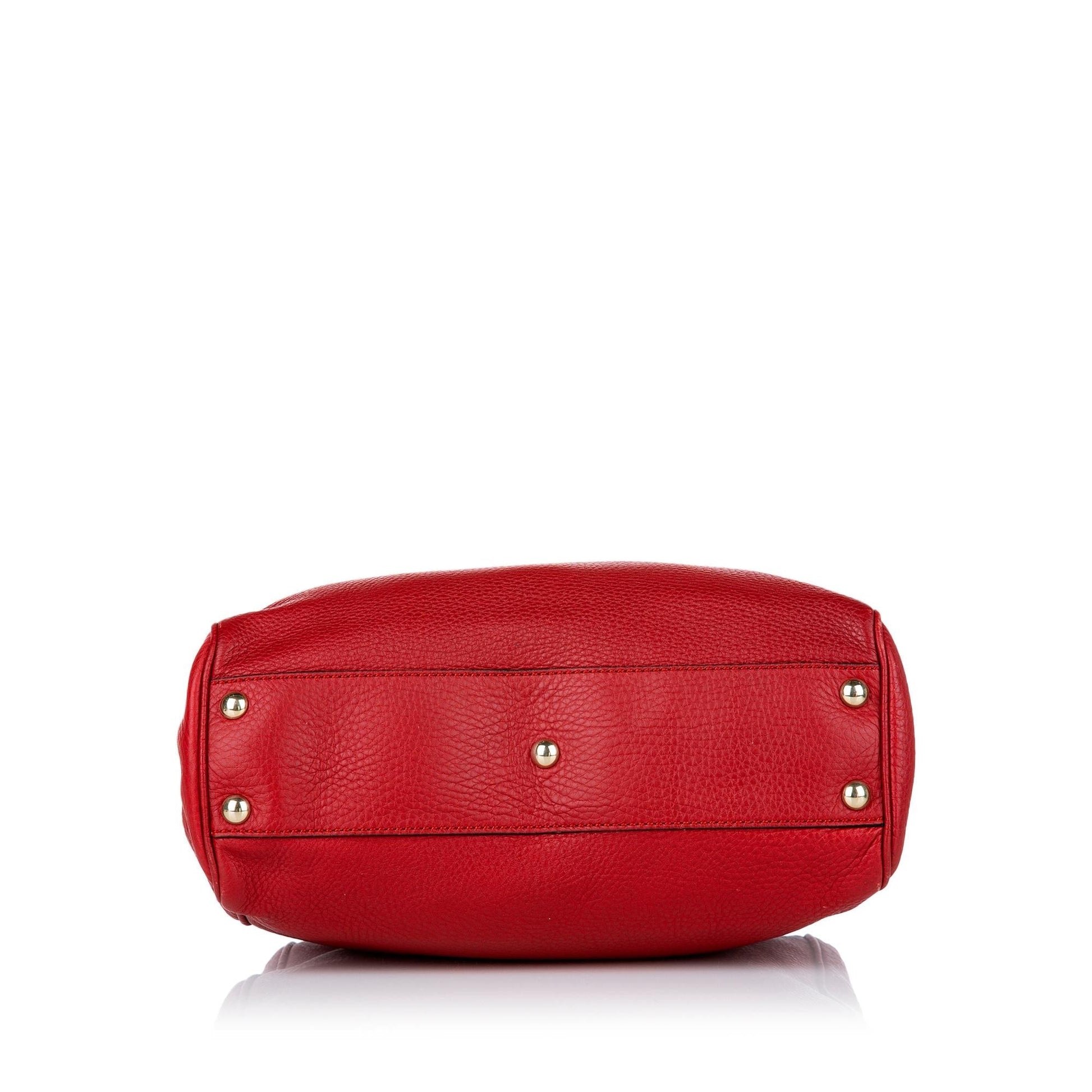 Gucci Bamboo Leather Tote Style 19