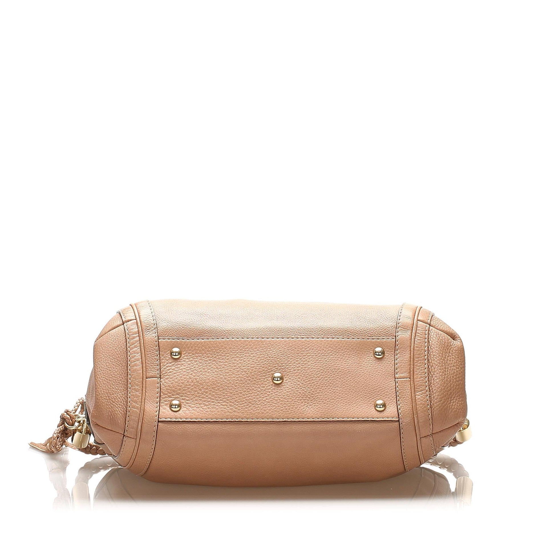 Gucci Bella Leather Tote Bag (SHG-22399)