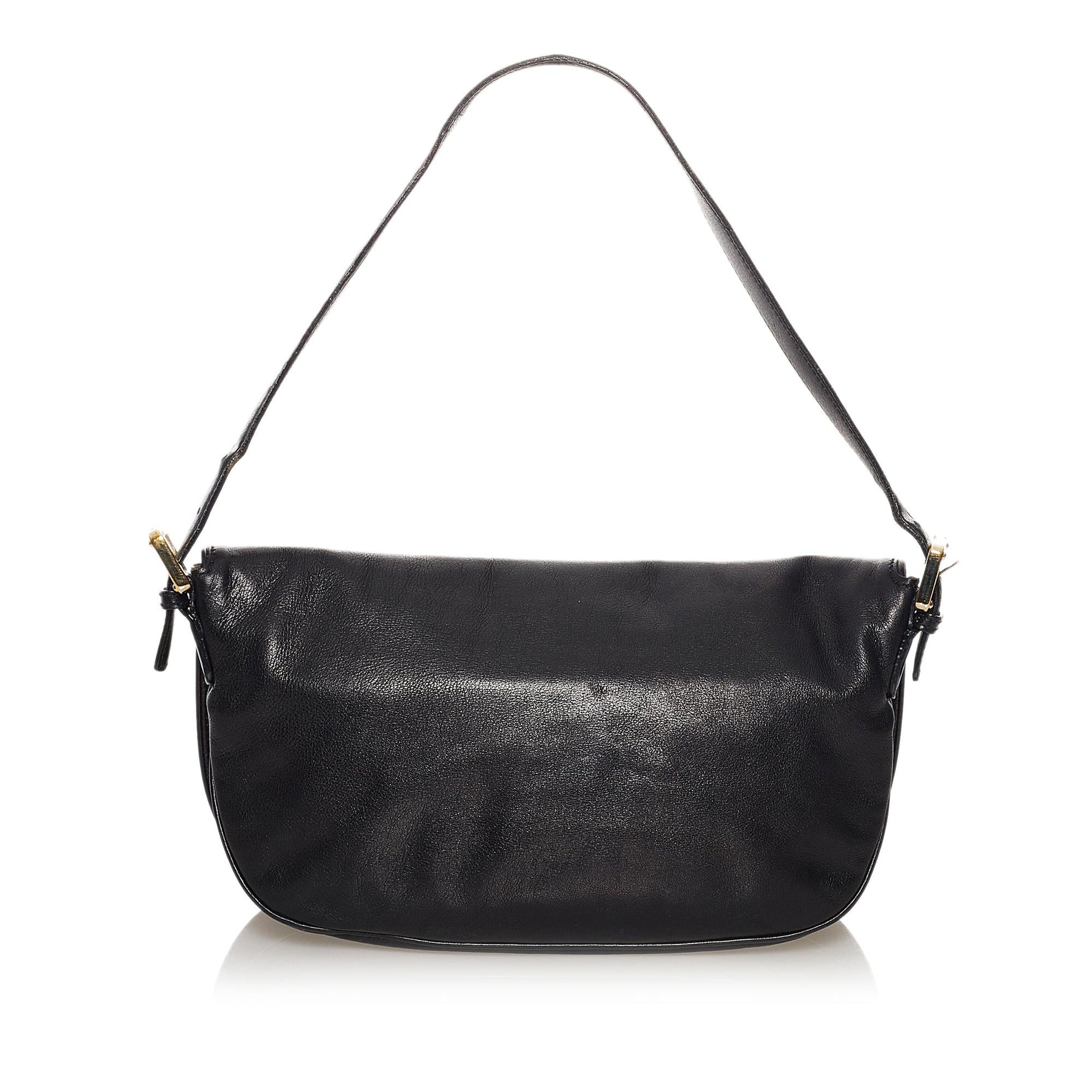 Gucci Britt Leather Shoulder Bag (SHG-32298)