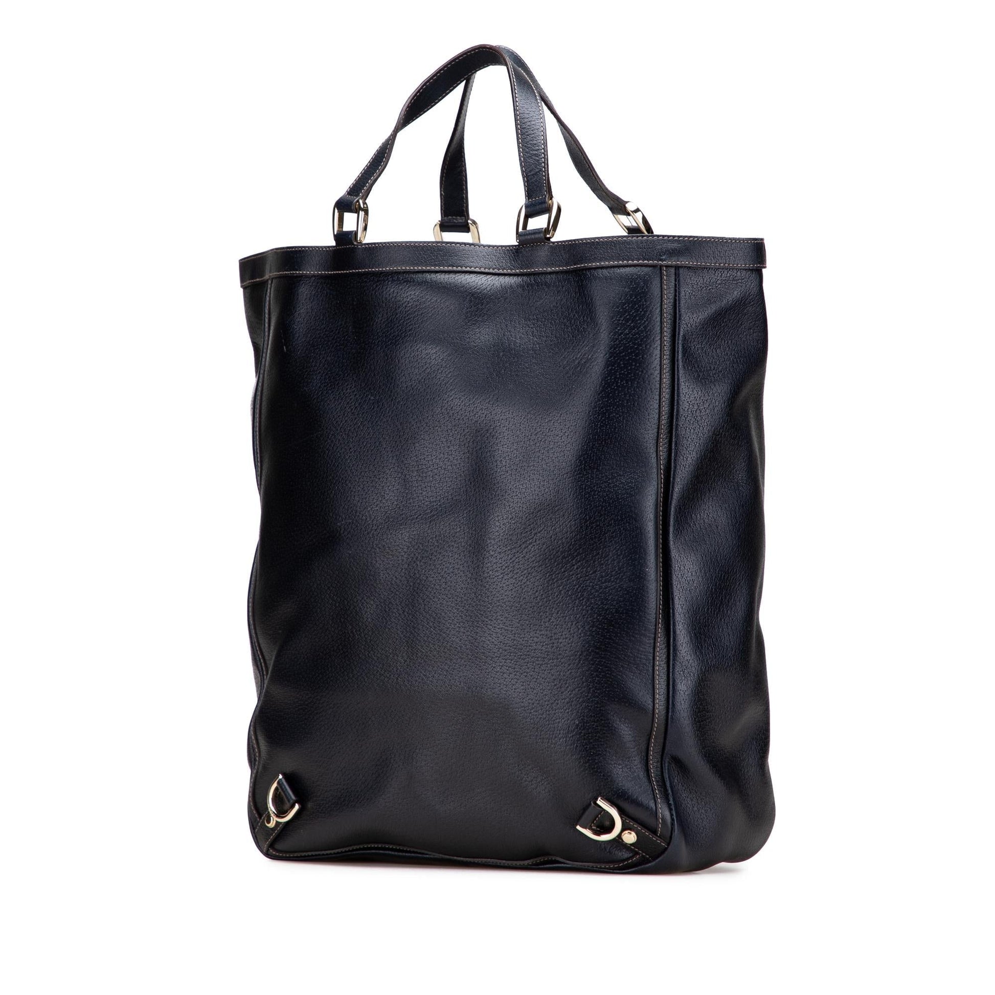 Gucci Calfskin Abbey D Ring Tote