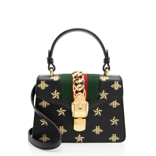 Gucci Nylon Mini Top Handle Shoulder Bag