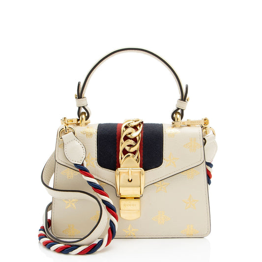Gucci Nylon Leather Mini Shoulder Bag