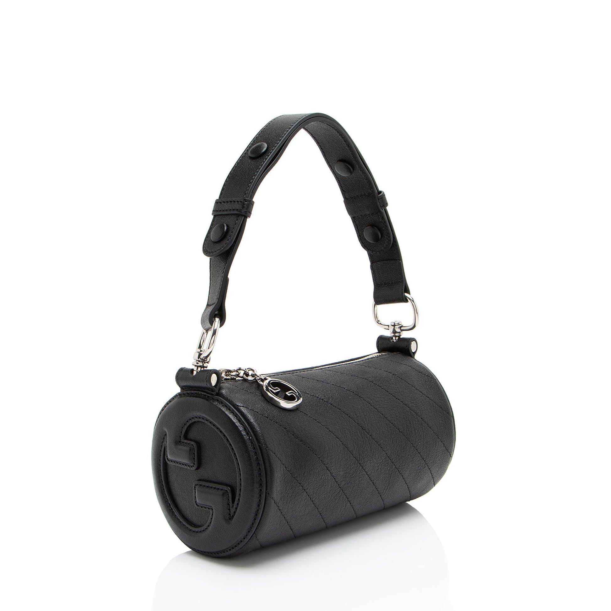 Gucci Calfskin Blondie Mini Barrel Bag
