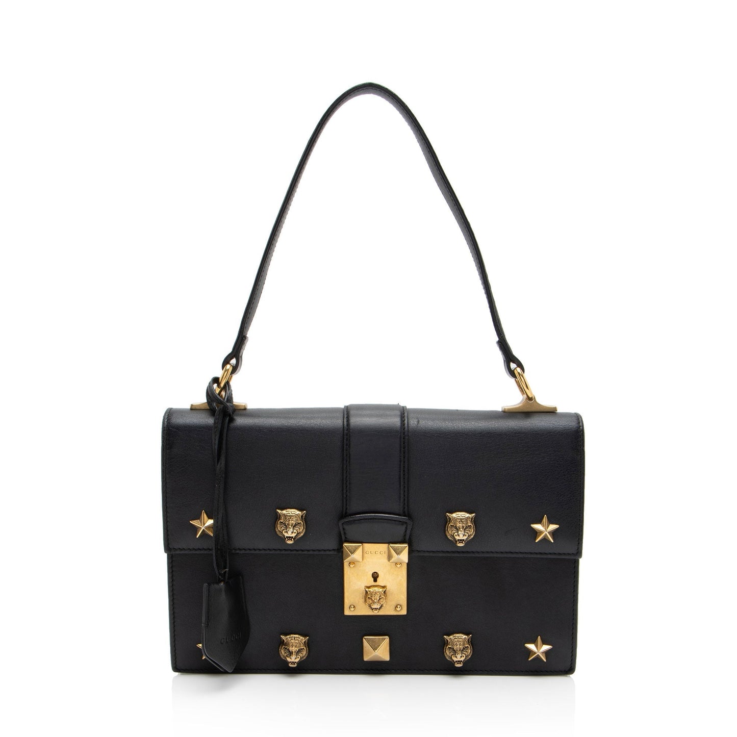 Gucci Canvas Top Handle Handbag