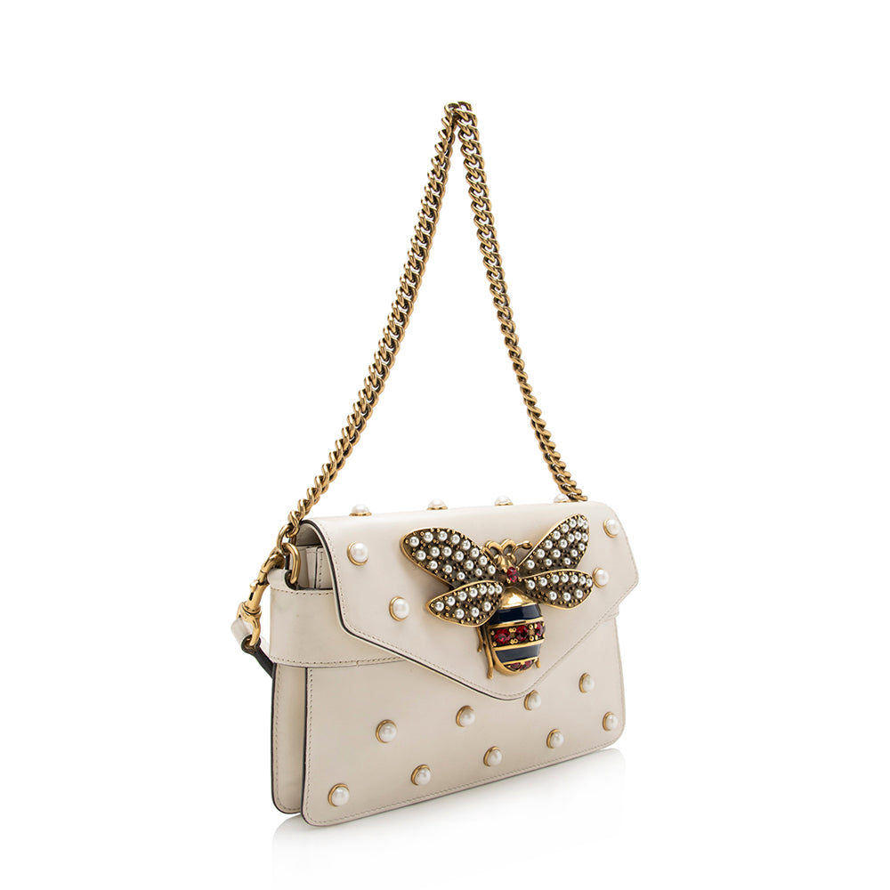 Gucci Leather Calfskin Shoulder Bag