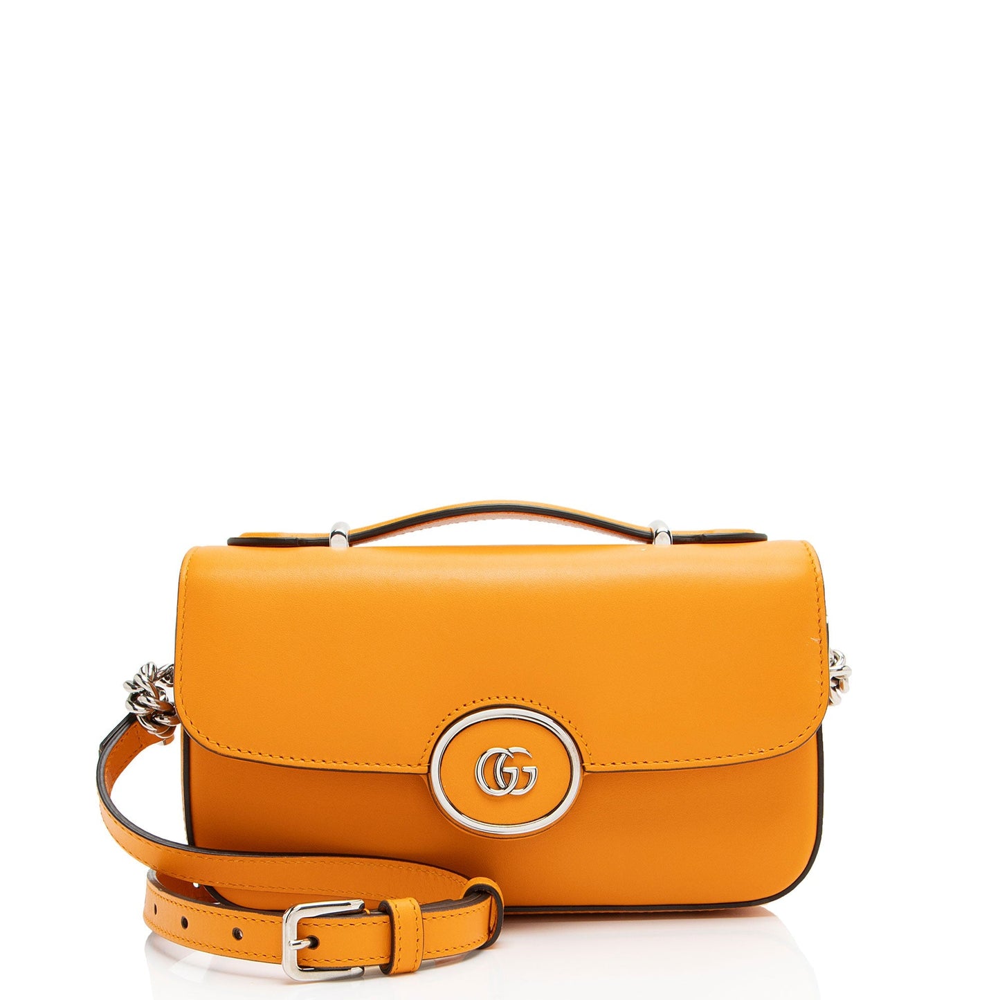 Gucci Calfskin Petite GG Mini Shoulder Bag