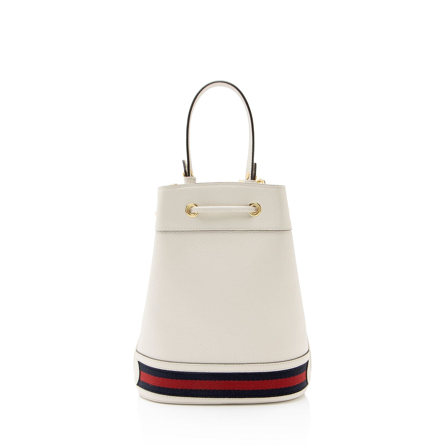 Gucci Calfskin Web Ophidia Small Bucket Bag