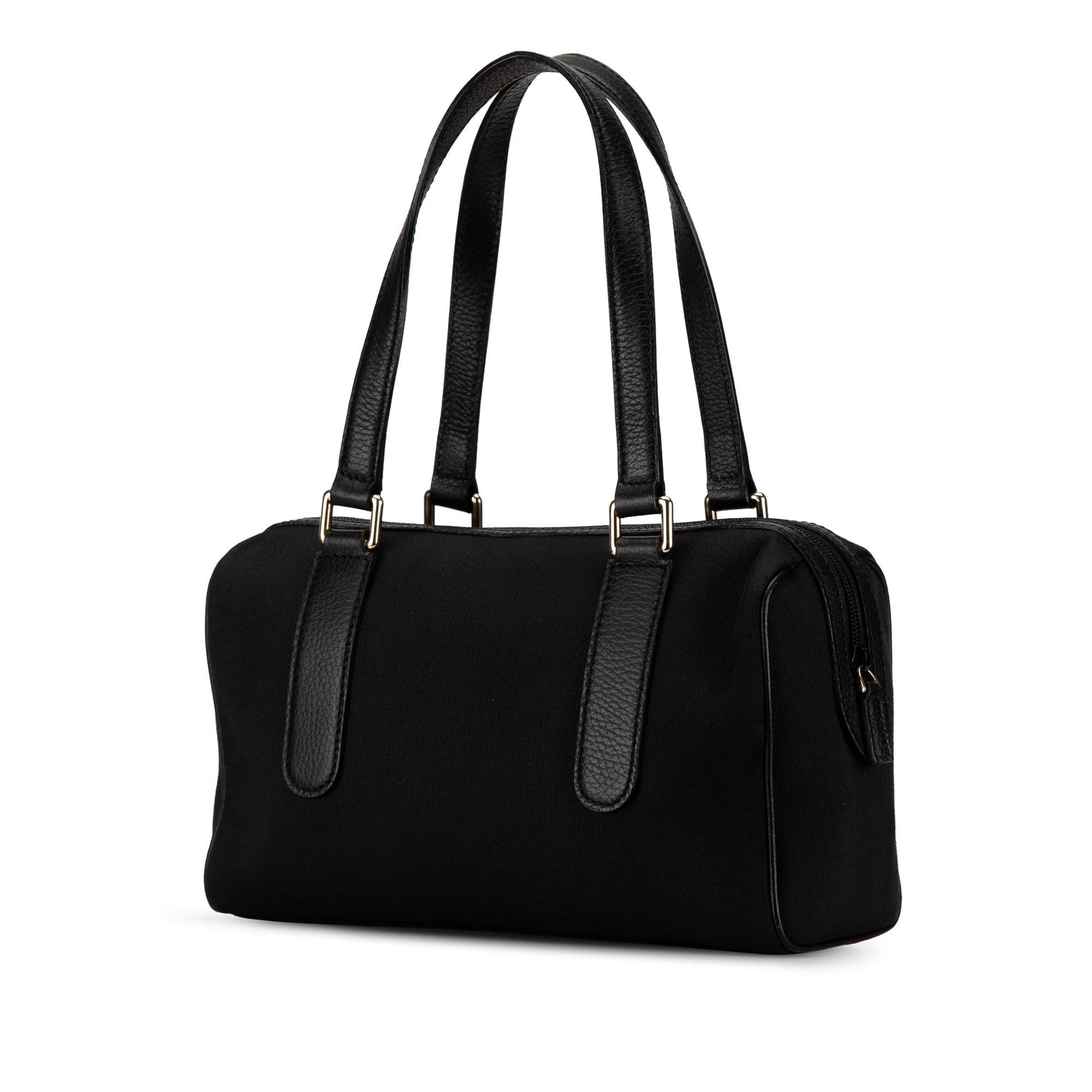Gucci Canvas Charmy Boston Bag