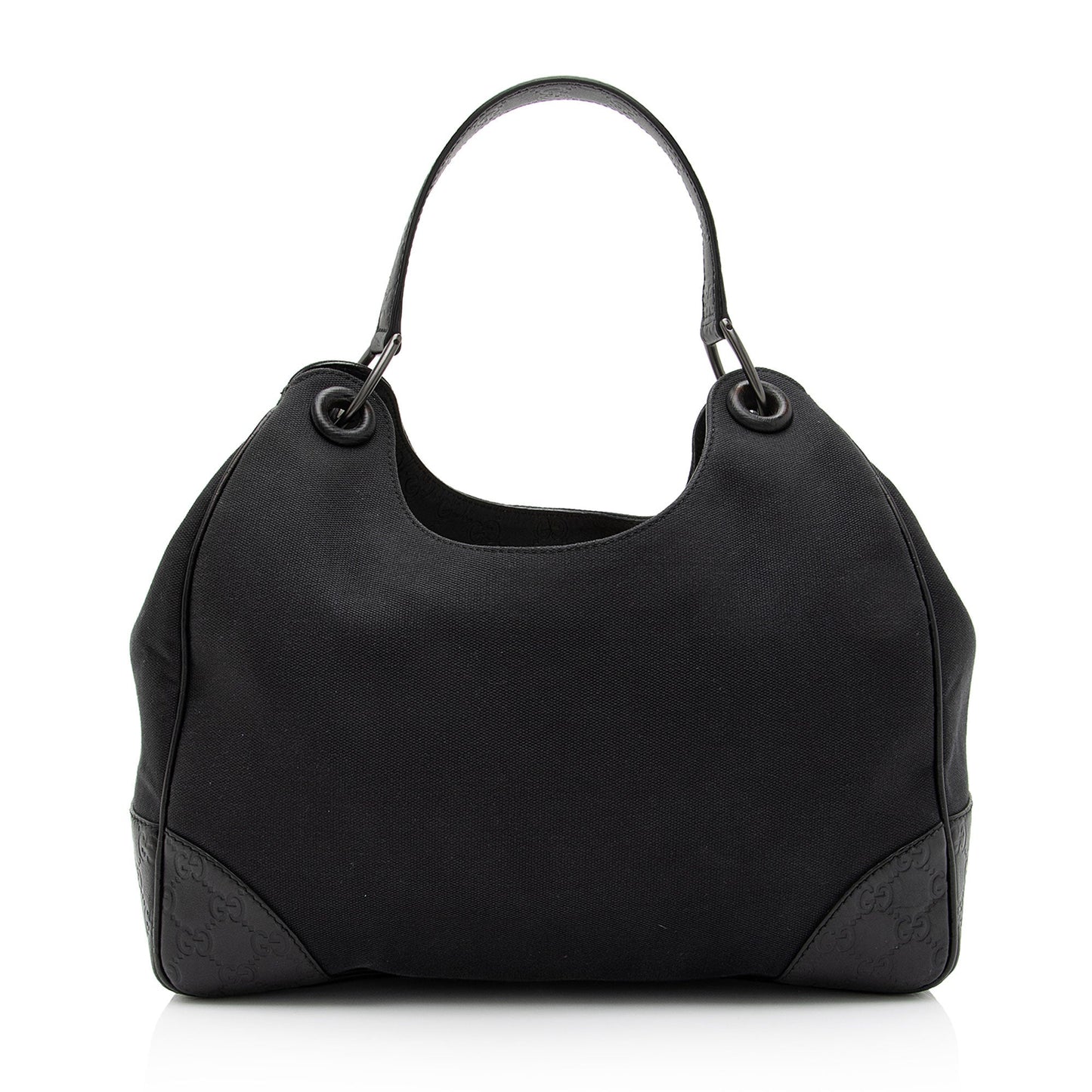 Gucci Monogram Leather Canvas Crossbody