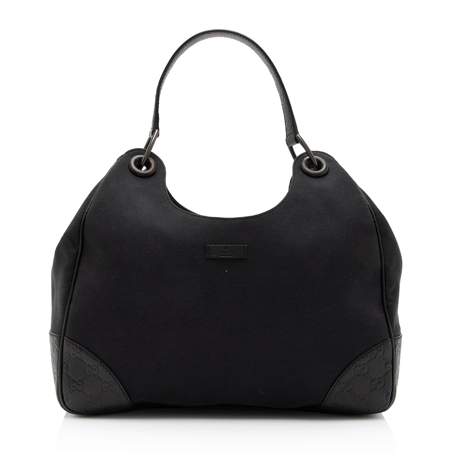 Gucci Monogram Leather Canvas Crossbody
