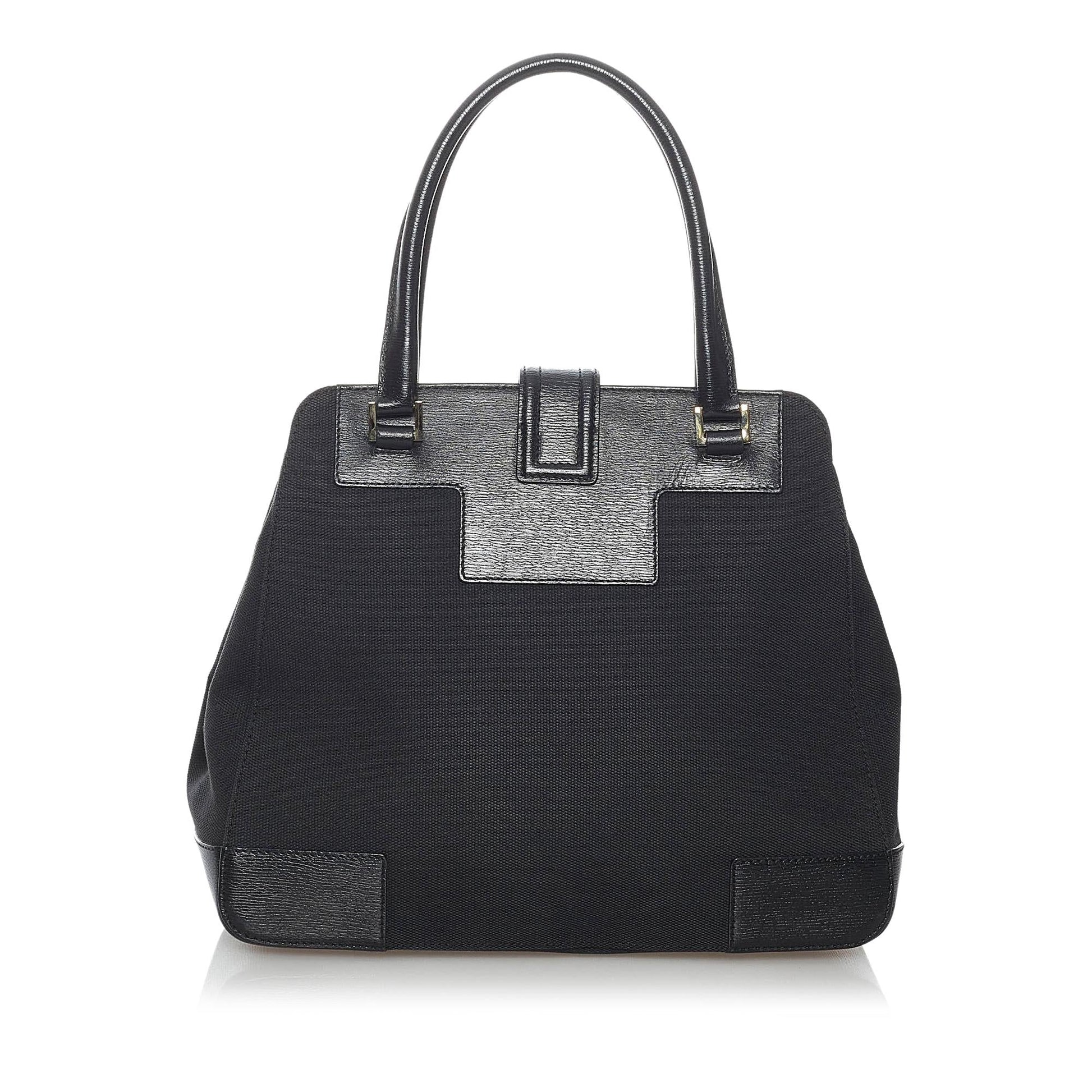 Gucci Canvas Handbag (SHG-30240)