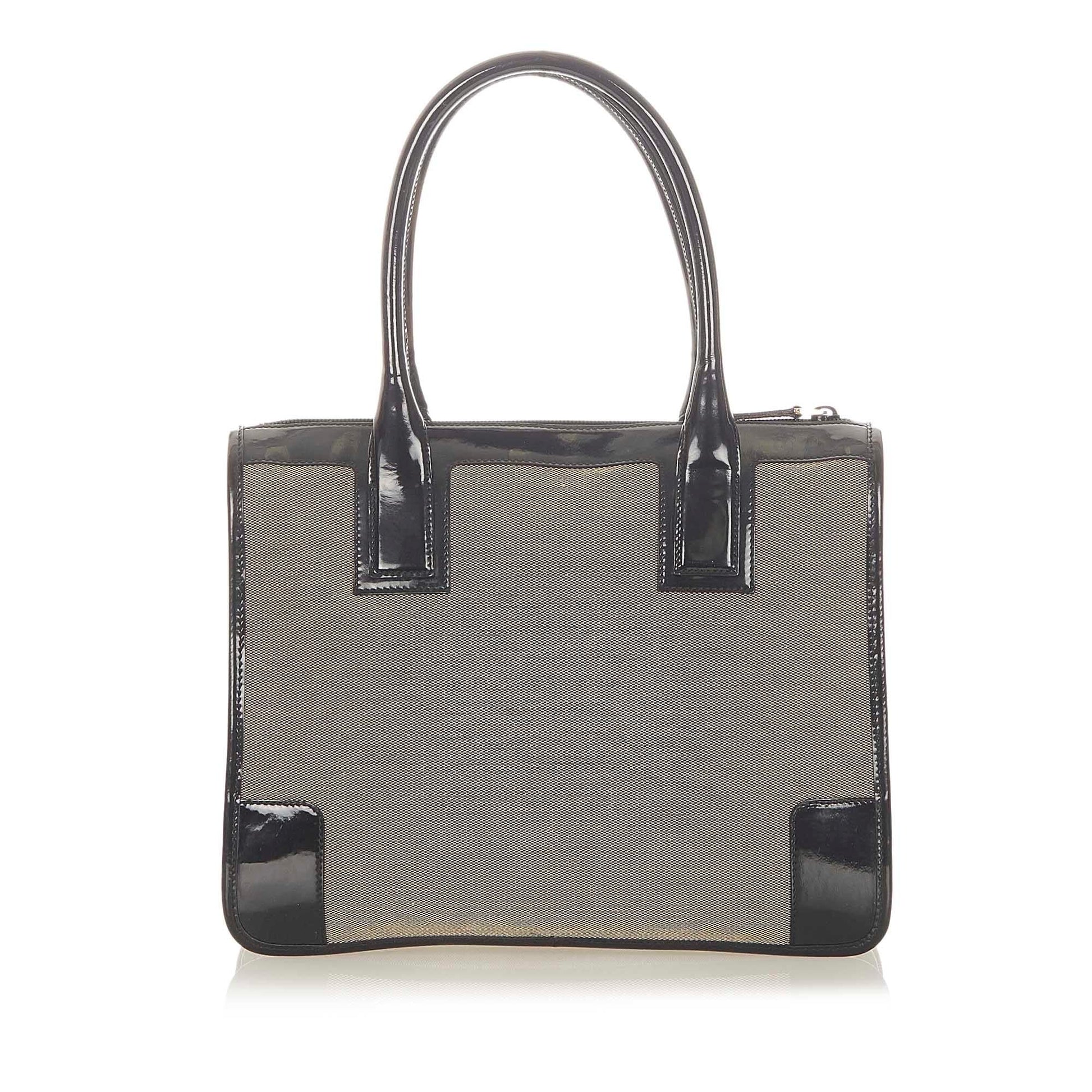 Gucci Canvas Handbag (SHG-31682)