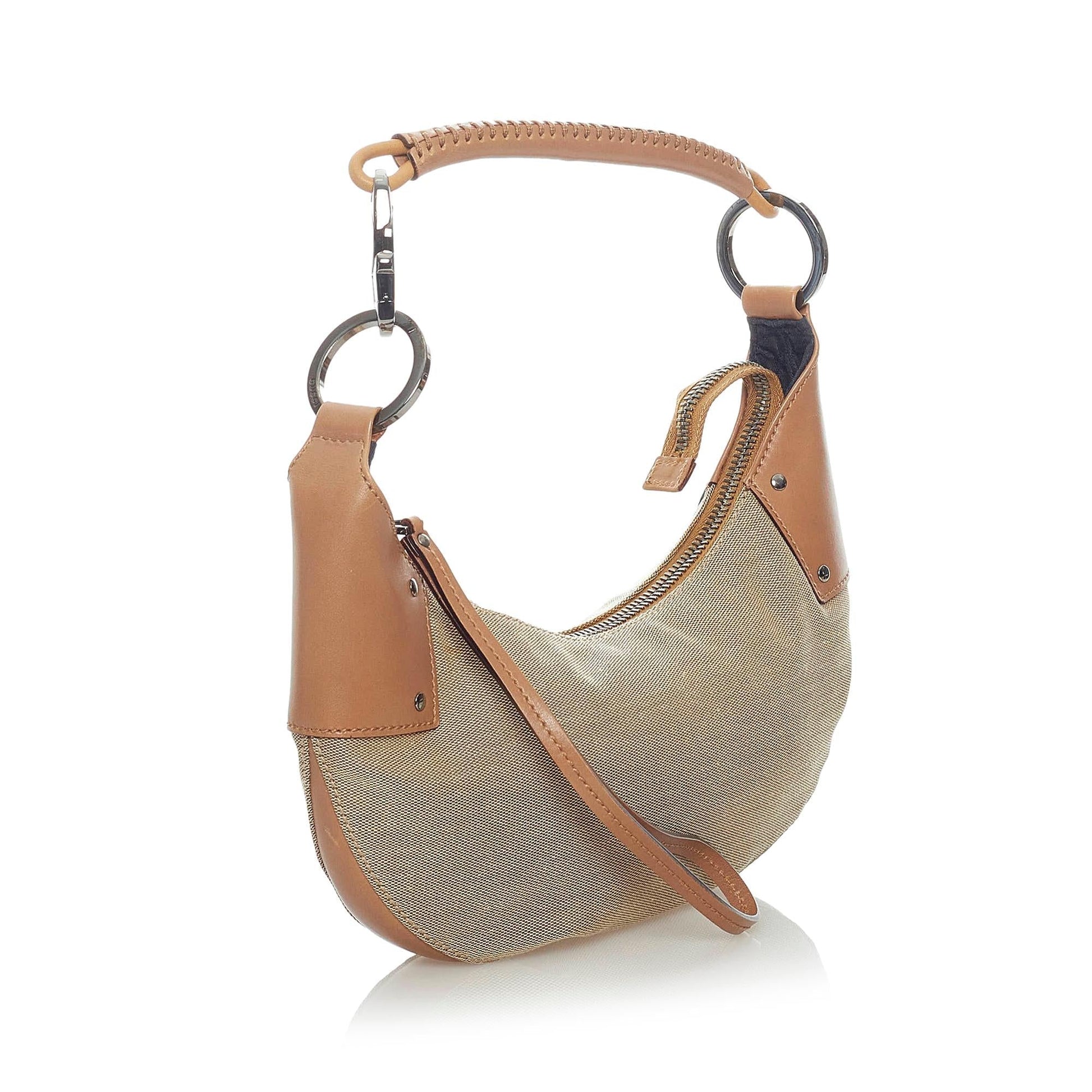 Gucci Canvas Hobo Bag