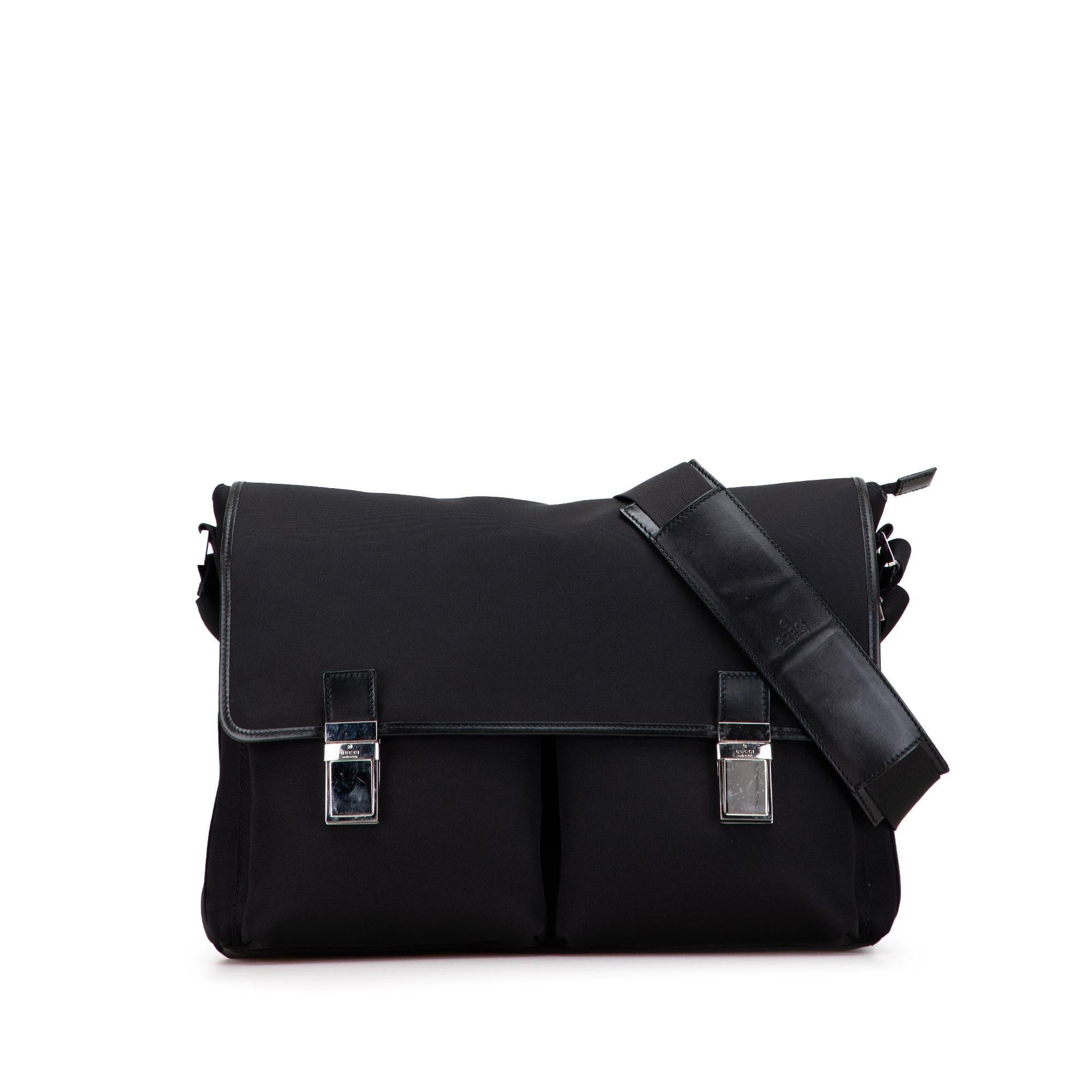 Gucci Canvas Messenger Bag