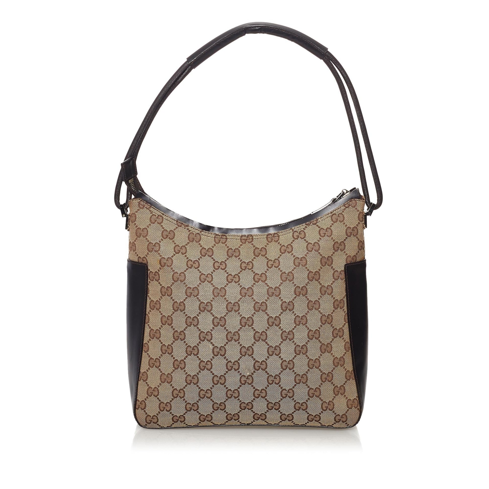Gucci Canvas Shoulder Bag (SHG-32444)