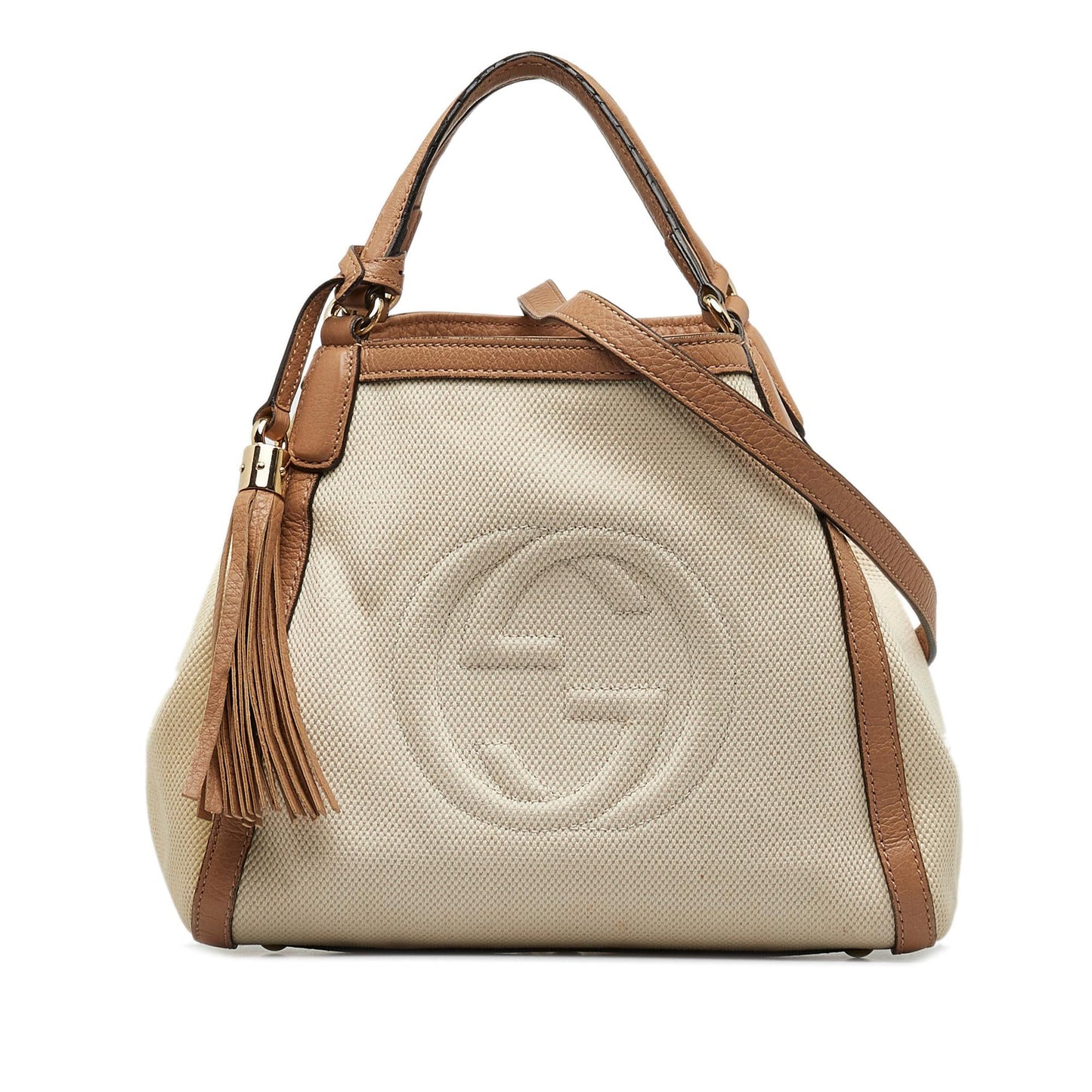 Gucci Canvas Shoulder Bag