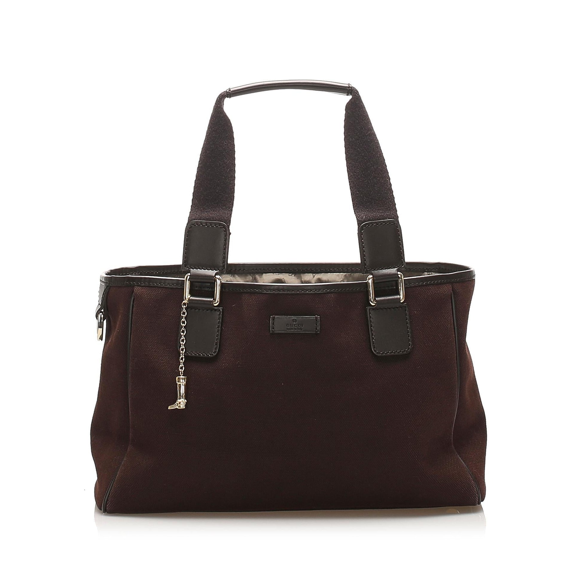Gucci Canvas Monogram Tote Style 179