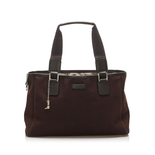 Gucci Canvas Monogram Tote Style 179