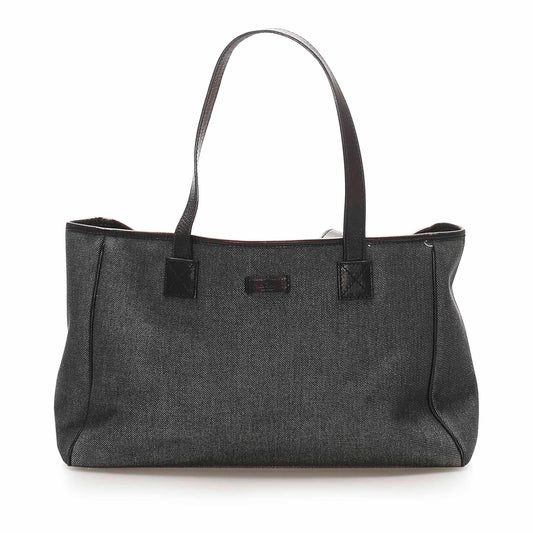 Gucci Canvas Monogram Tote Style 127