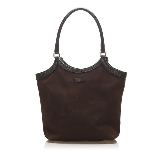 Gucci Canvas Monogram Tote Style 125